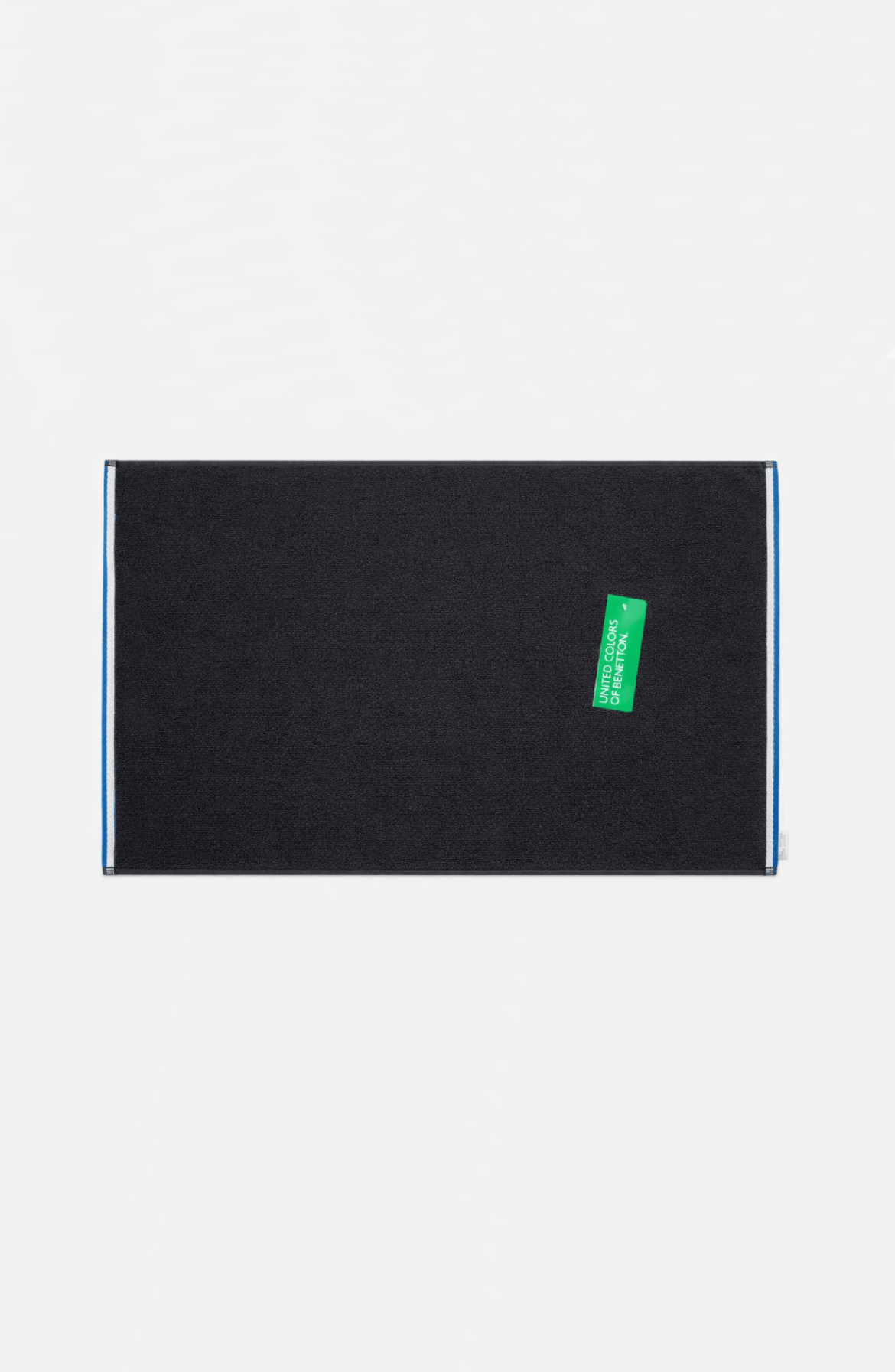 Benetton %100 Pamuk Siyah 50x80 cm Banyo Paspas Havlu