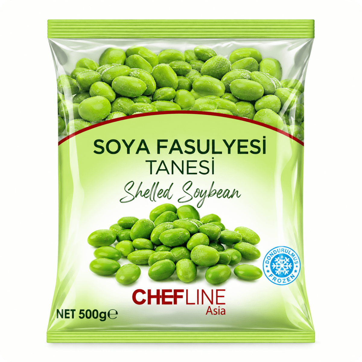 Chefline Asia Soya Fasulyesi Tanesi 500 g – Dondurulmuş Edamame