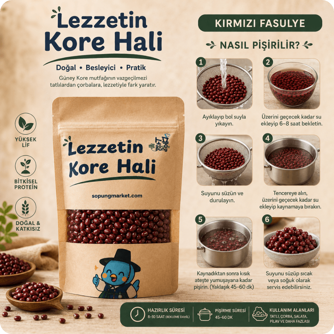 Kırmızı Fasulye (Pat) - 400 g