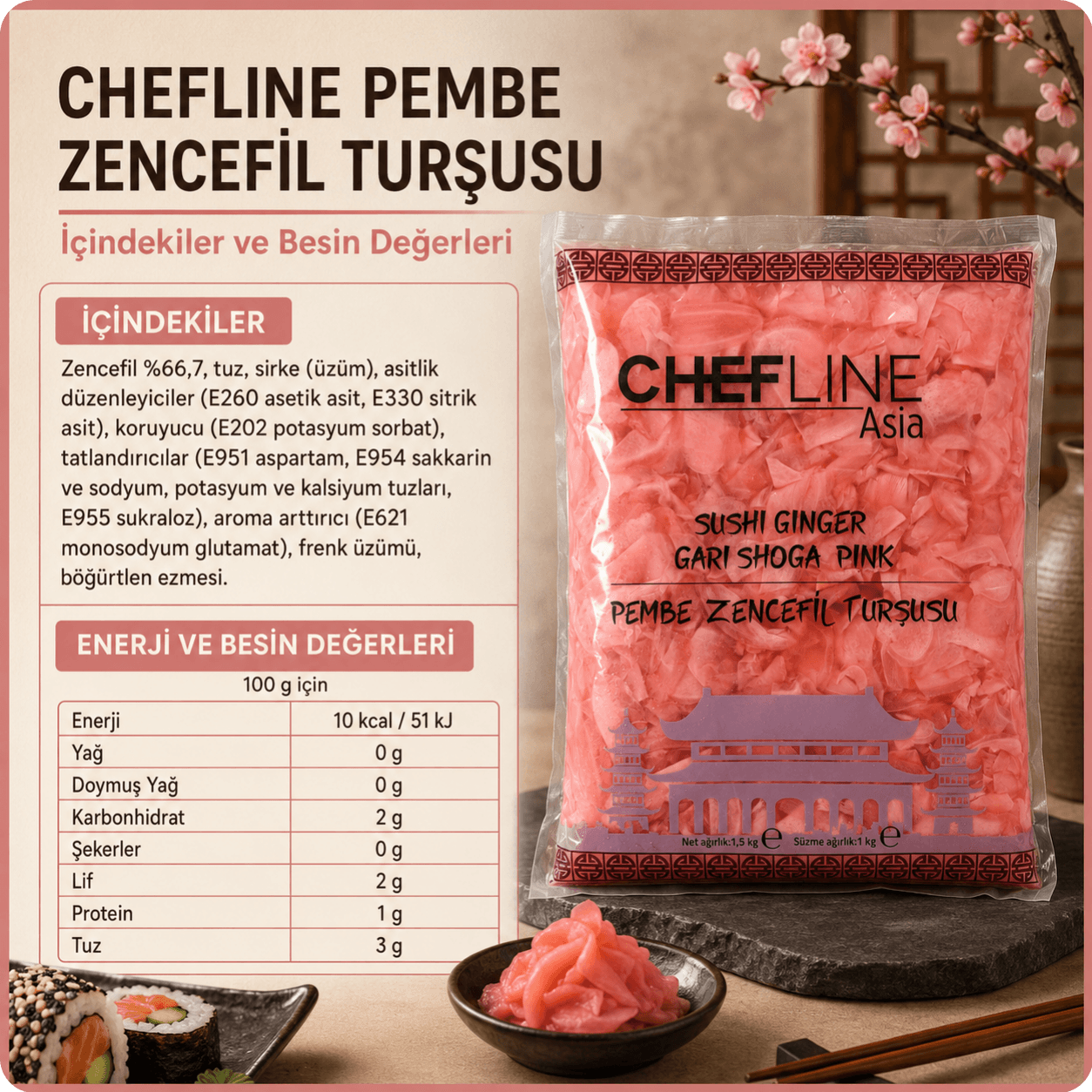 Zencefil Turşusu