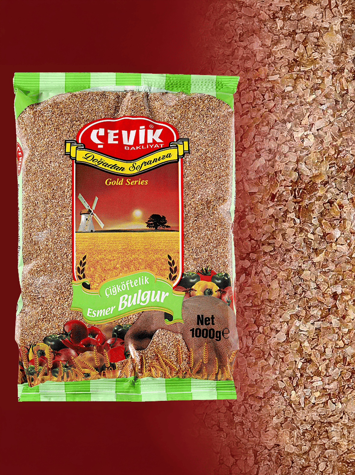 Çiğköftelik Esmer Bulgur 1.000 Gr.