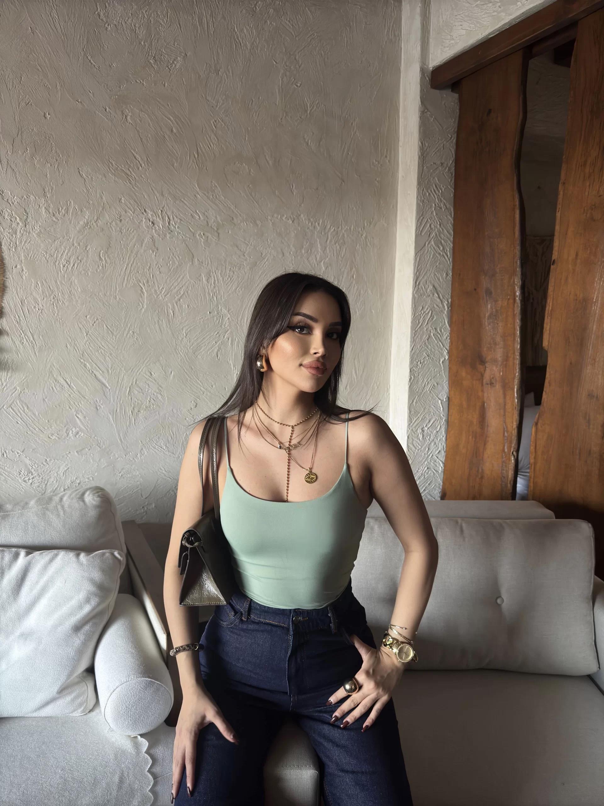 Askılı Basic Bodysuit