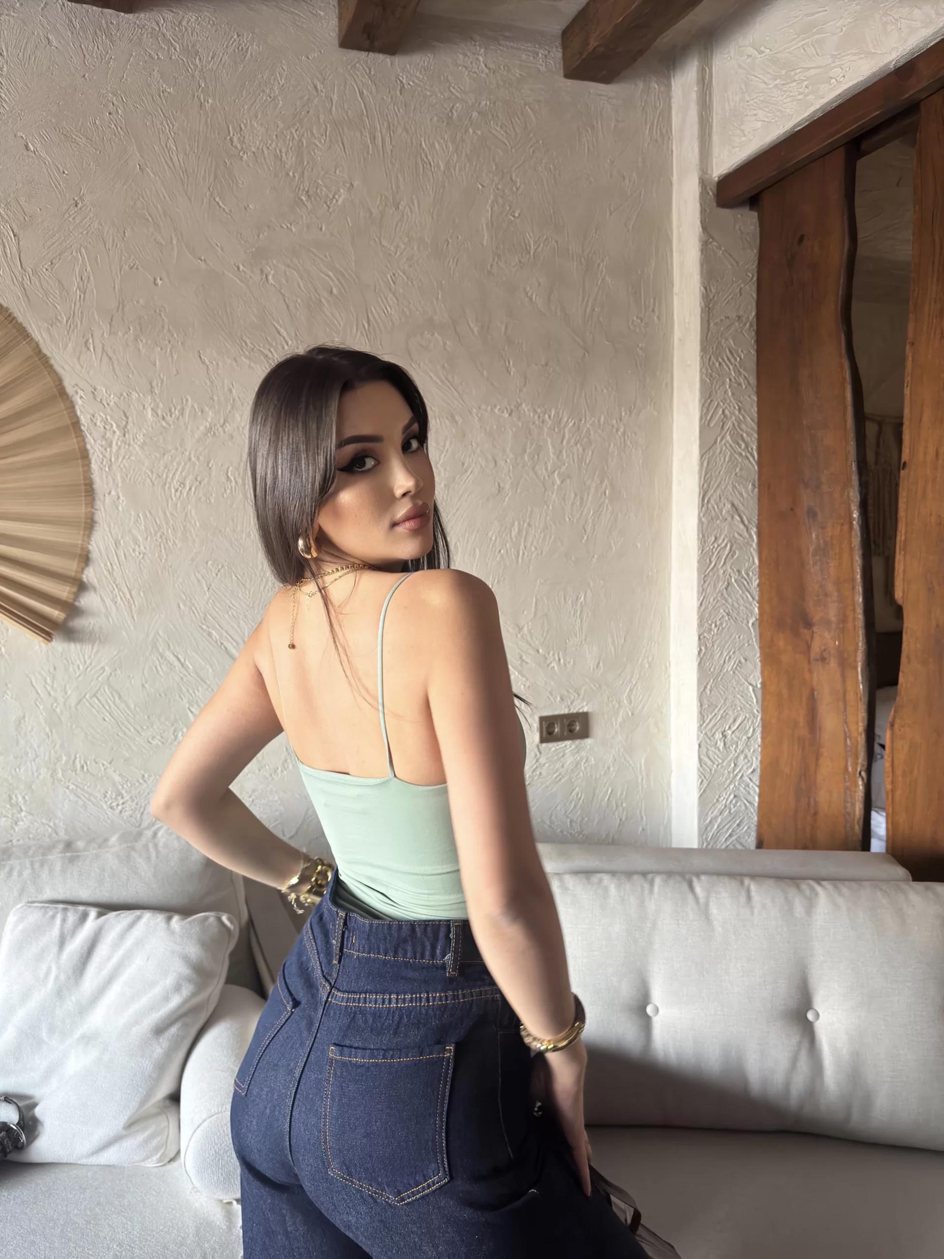 Askılı Basic Bodysuit