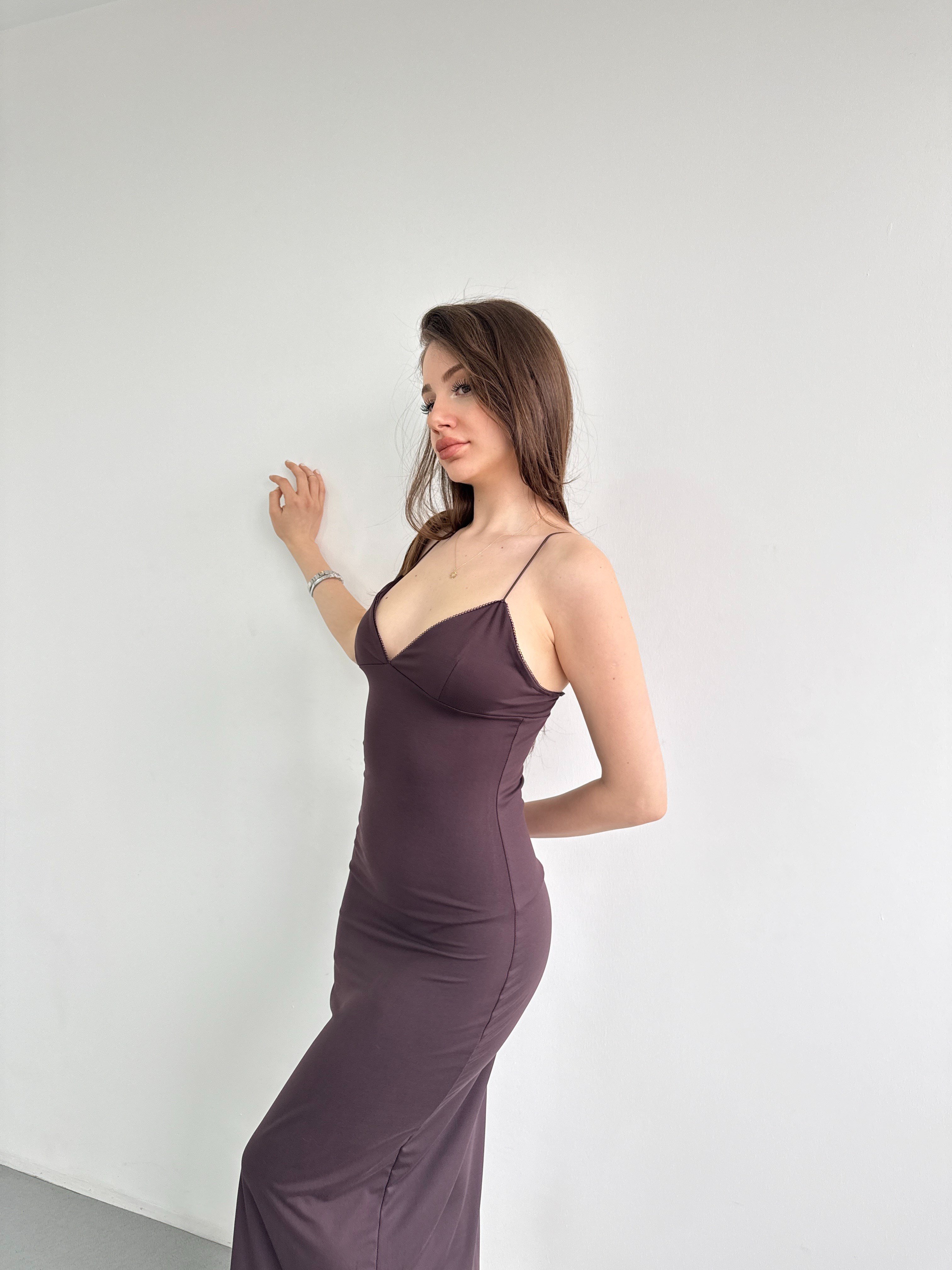 Askılı Pole Premium Elbise