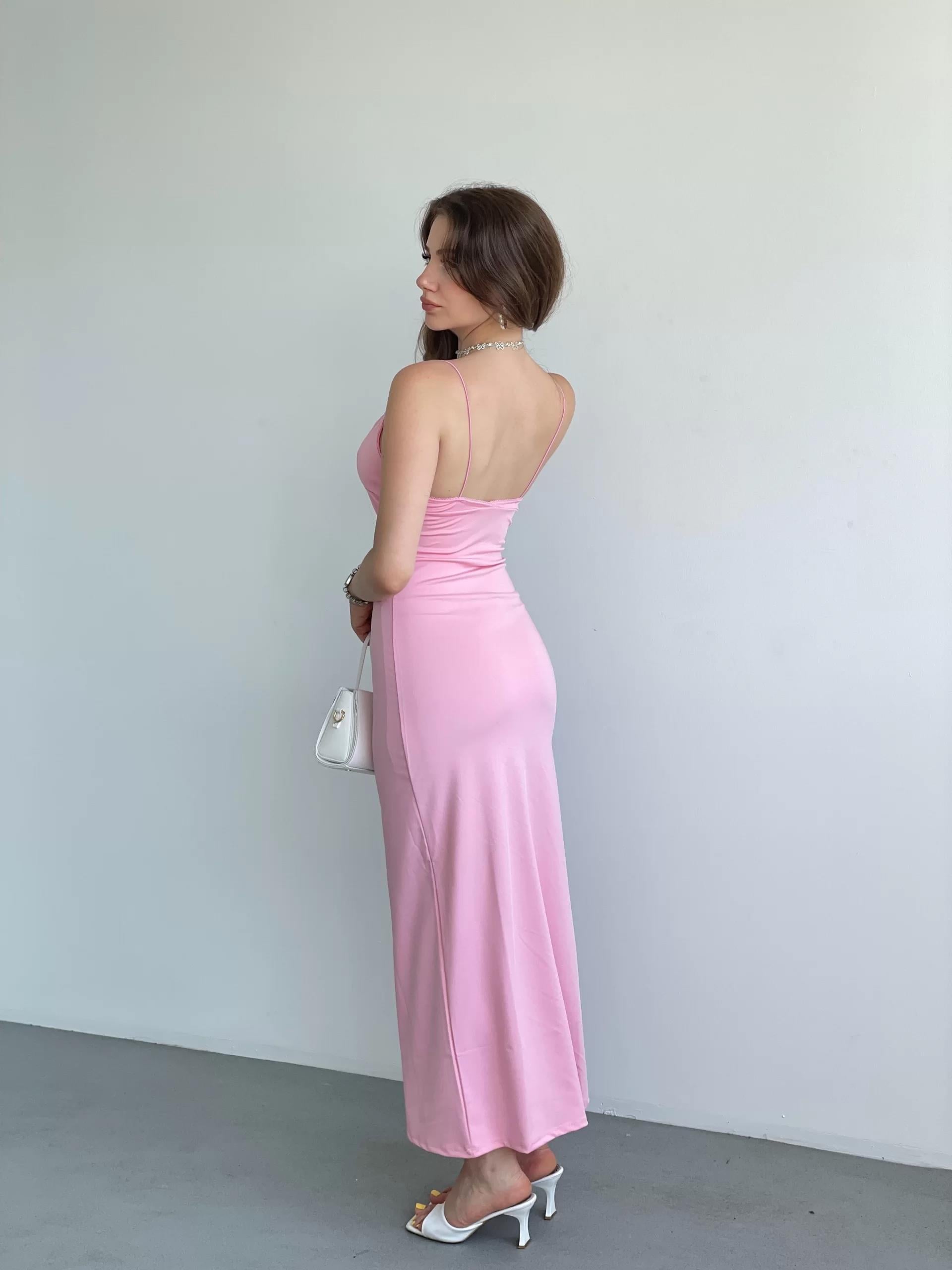 Askılı Pole Premium Elbise