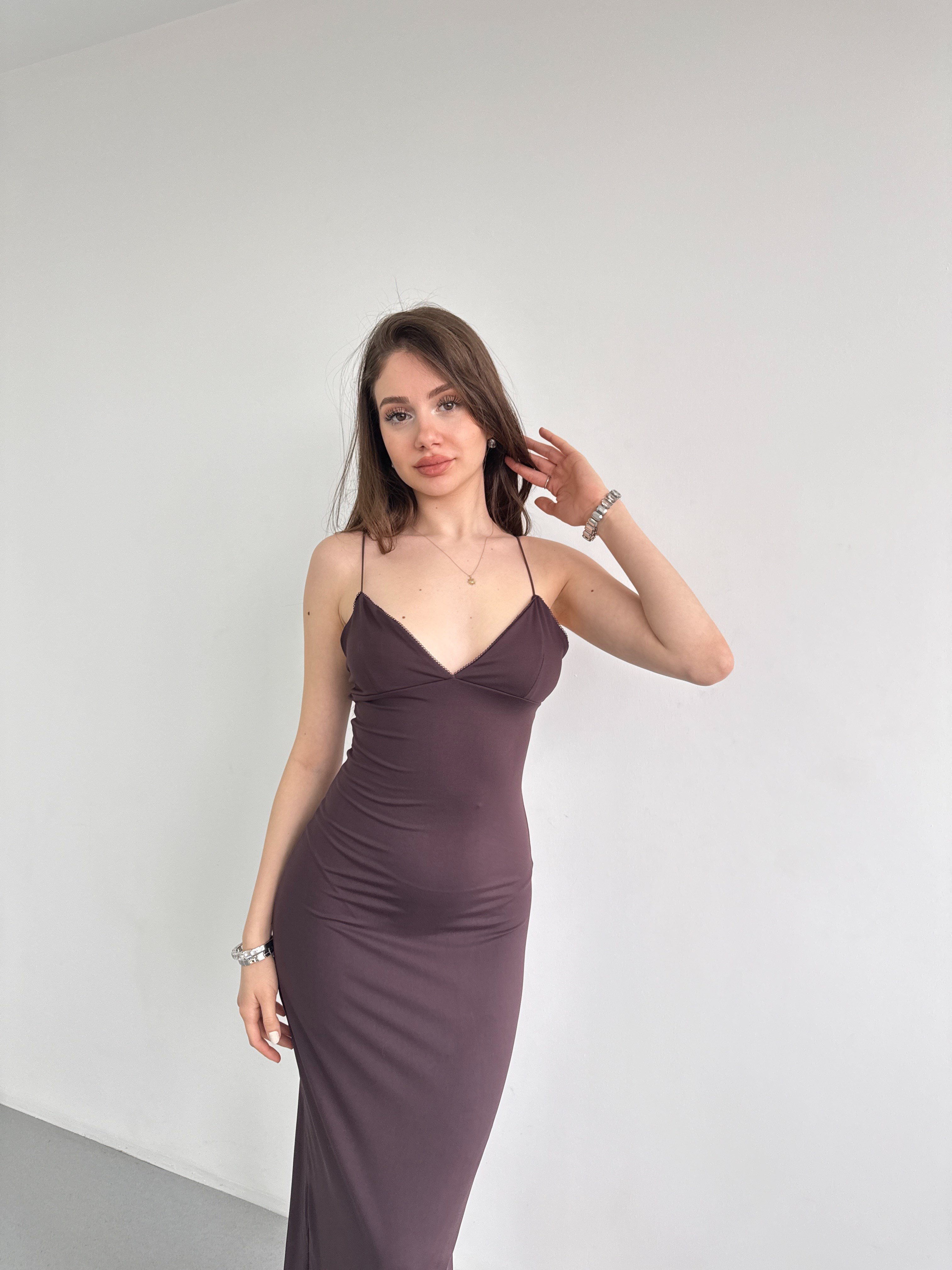 Askılı Pole Premium Elbise