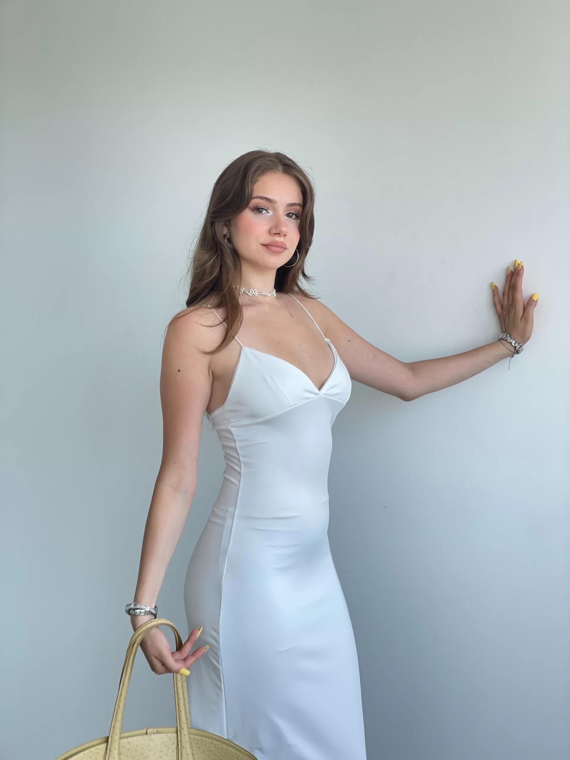 Askılı Pole Premium Elbise