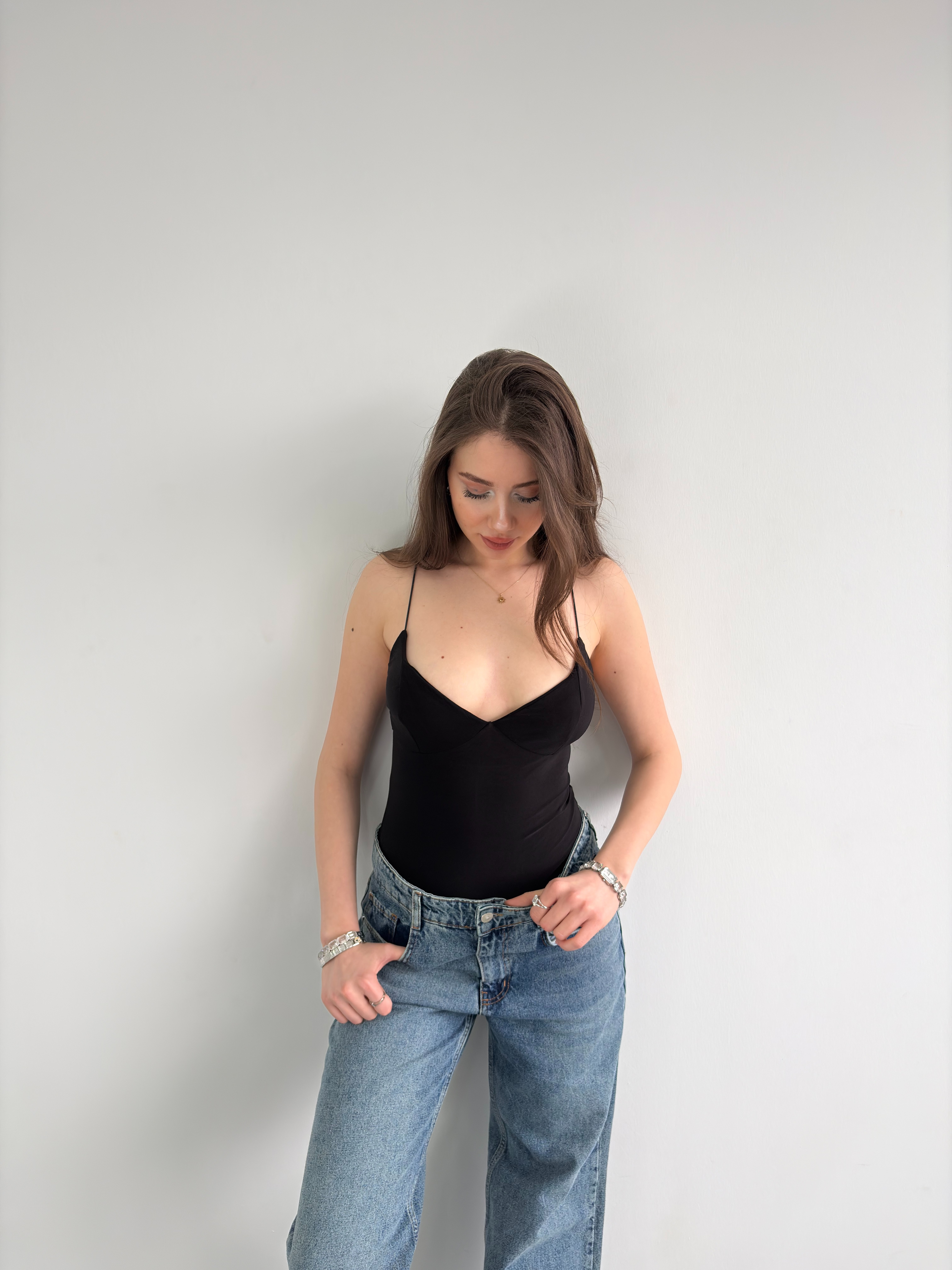 Askılı Sandy Bodysuit 