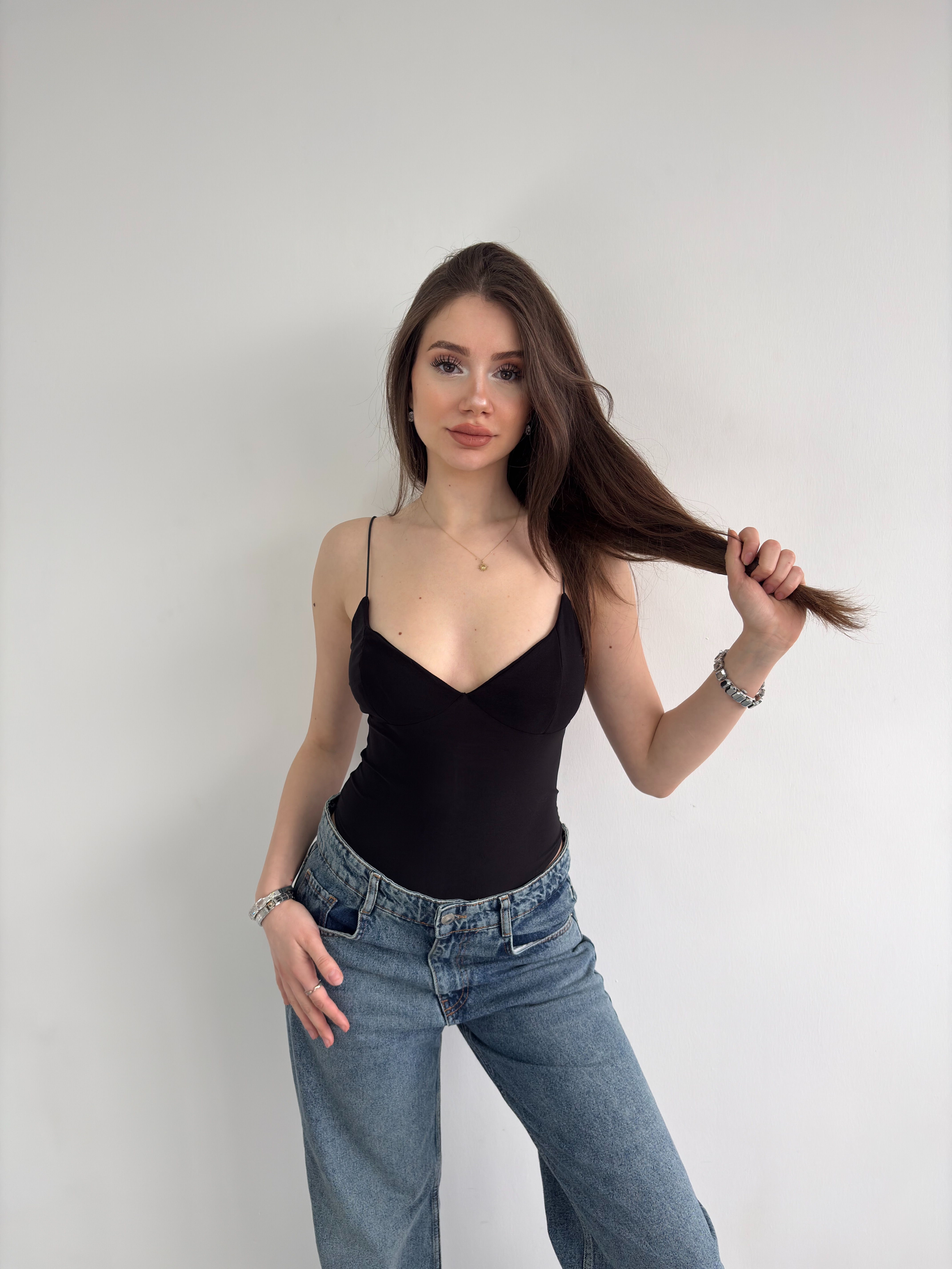 Askılı Sandy Bodysuit 