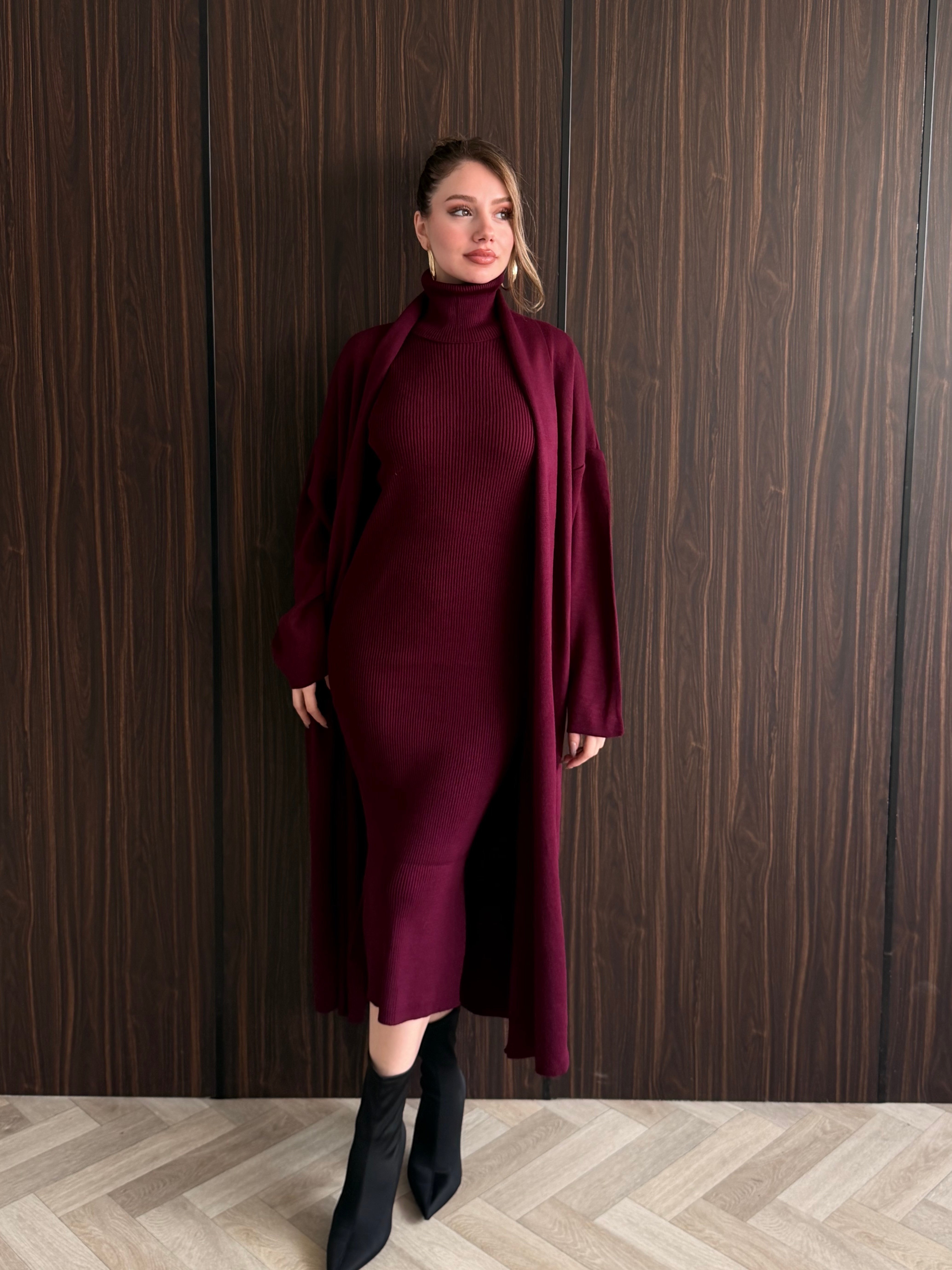 Balıkçı Hırka Elbise
