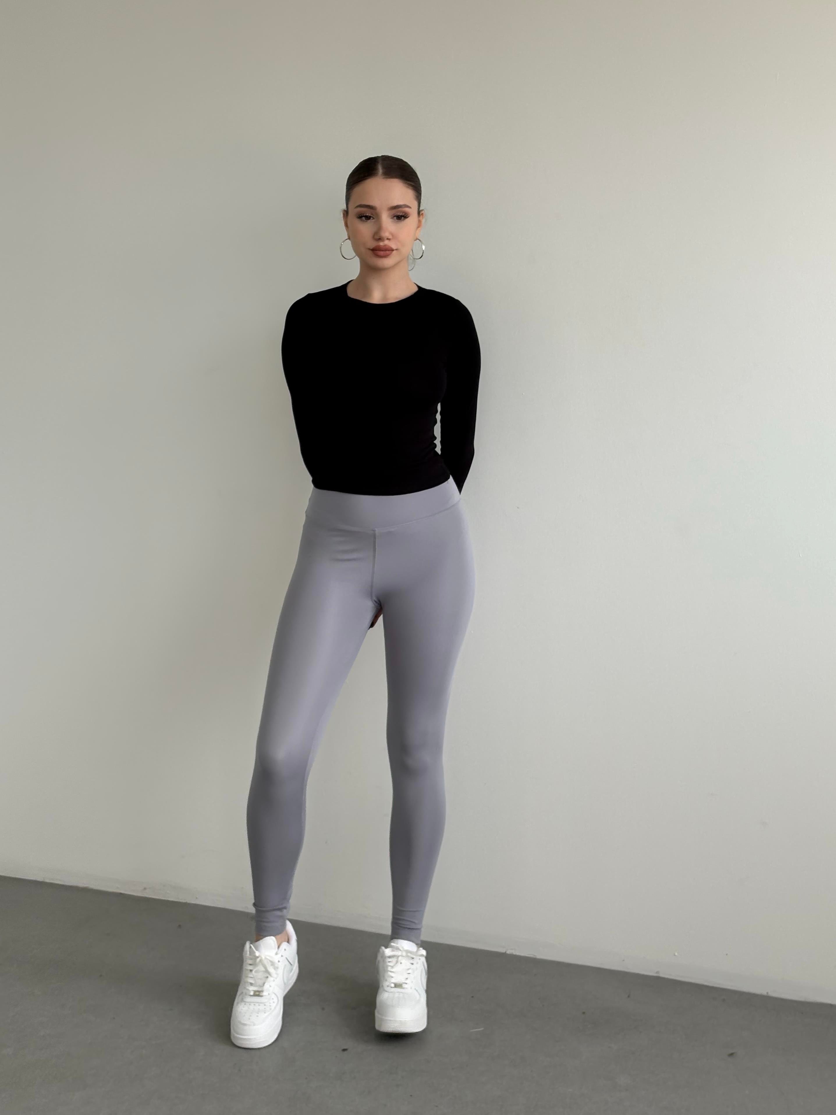 Basic Yüksek Bel Tayt 