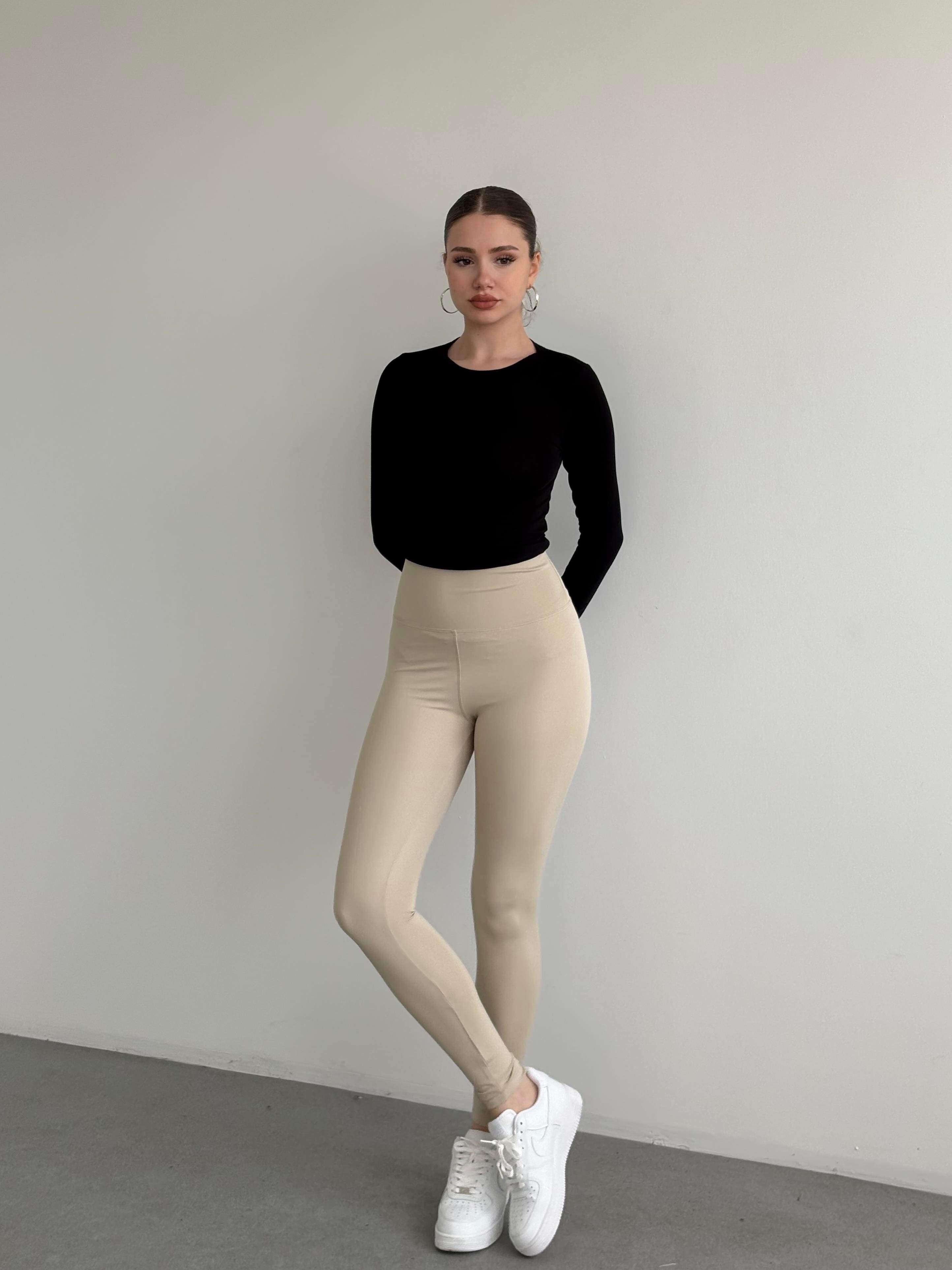 Basic Yüksek Bel Tayt 