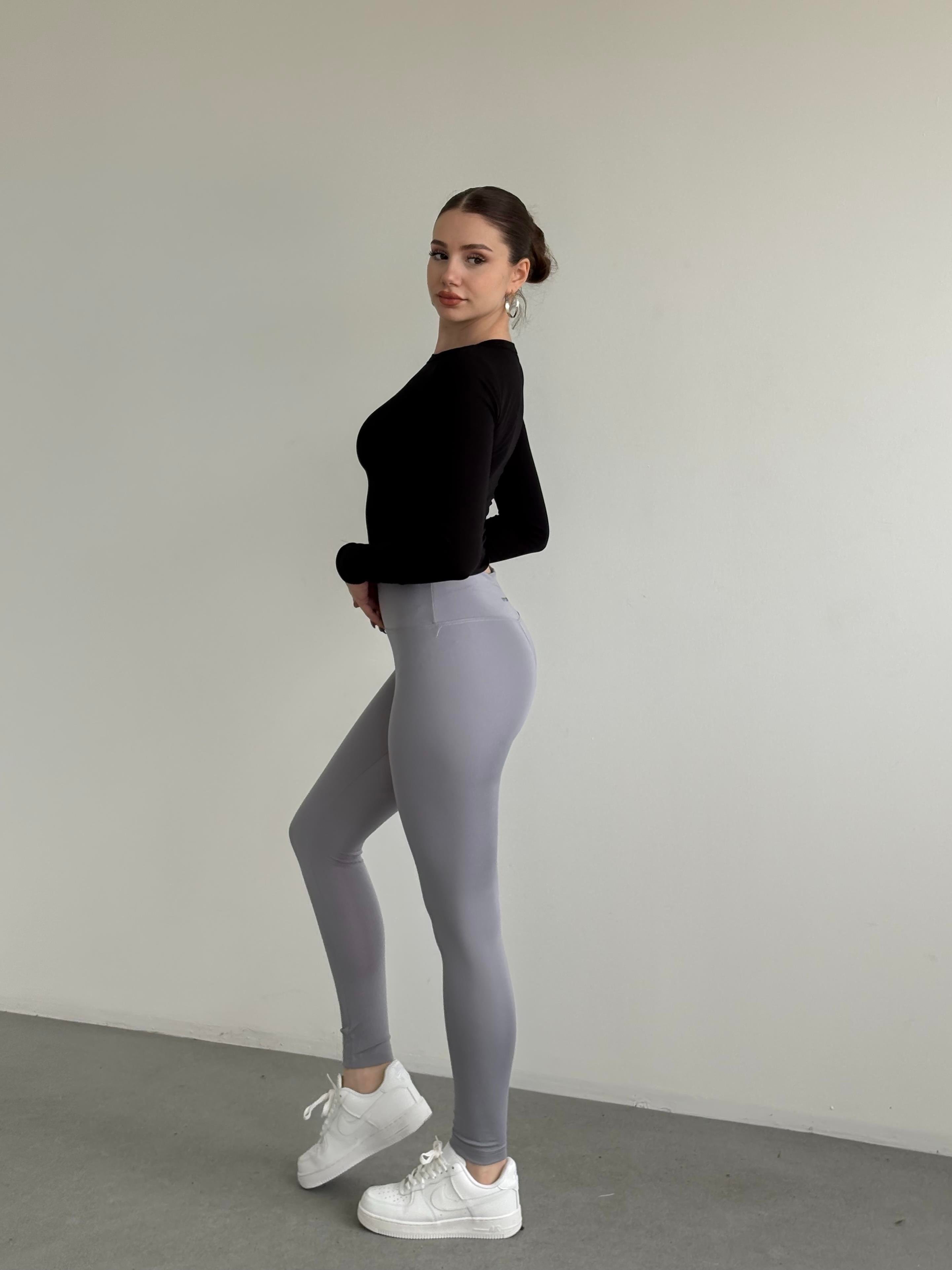 Basic Yüksek Bel Tayt 