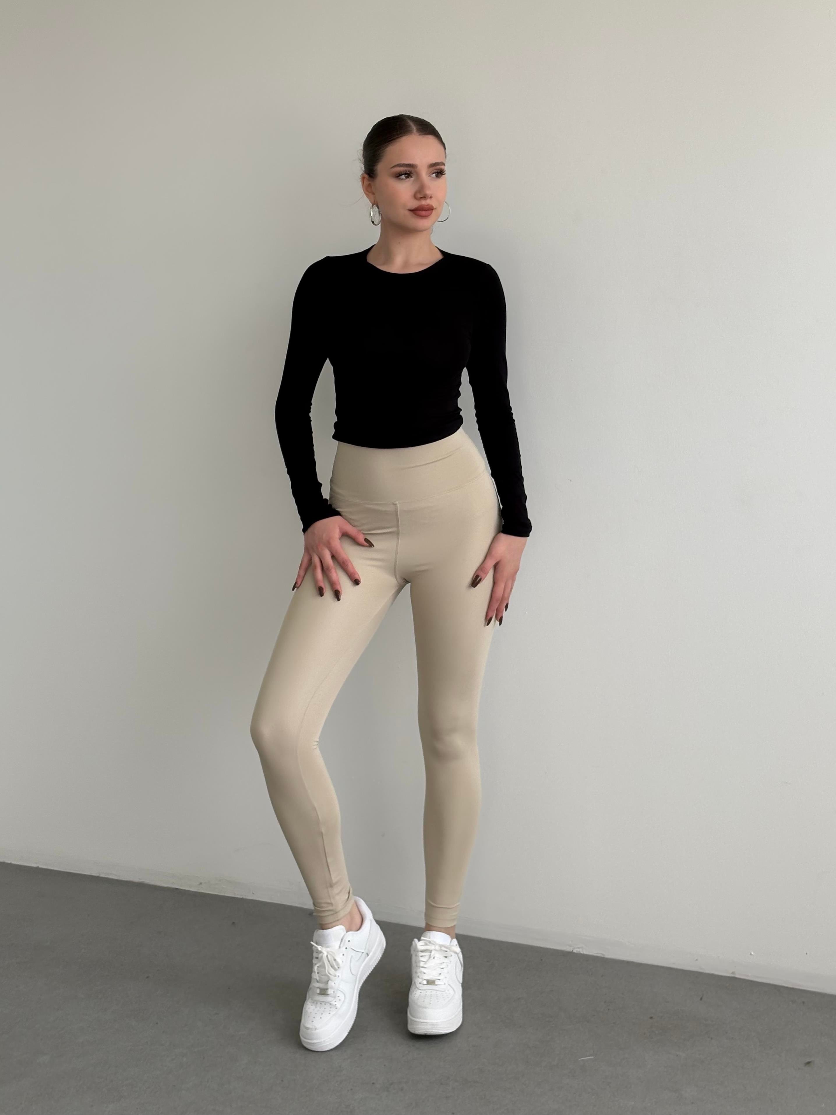 Basic Yüksek Bel Tayt 