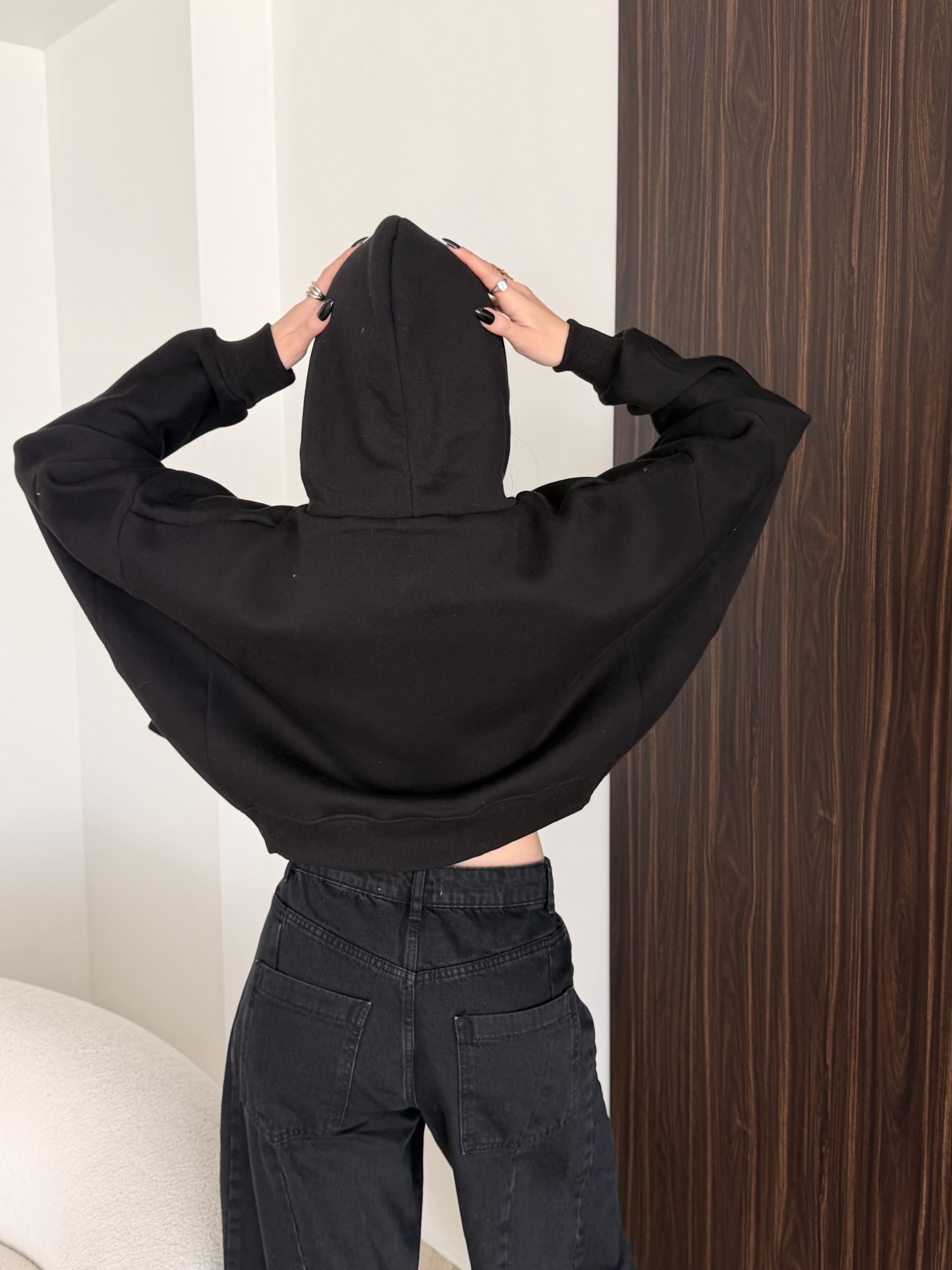 Baskılı Oversize Sweat