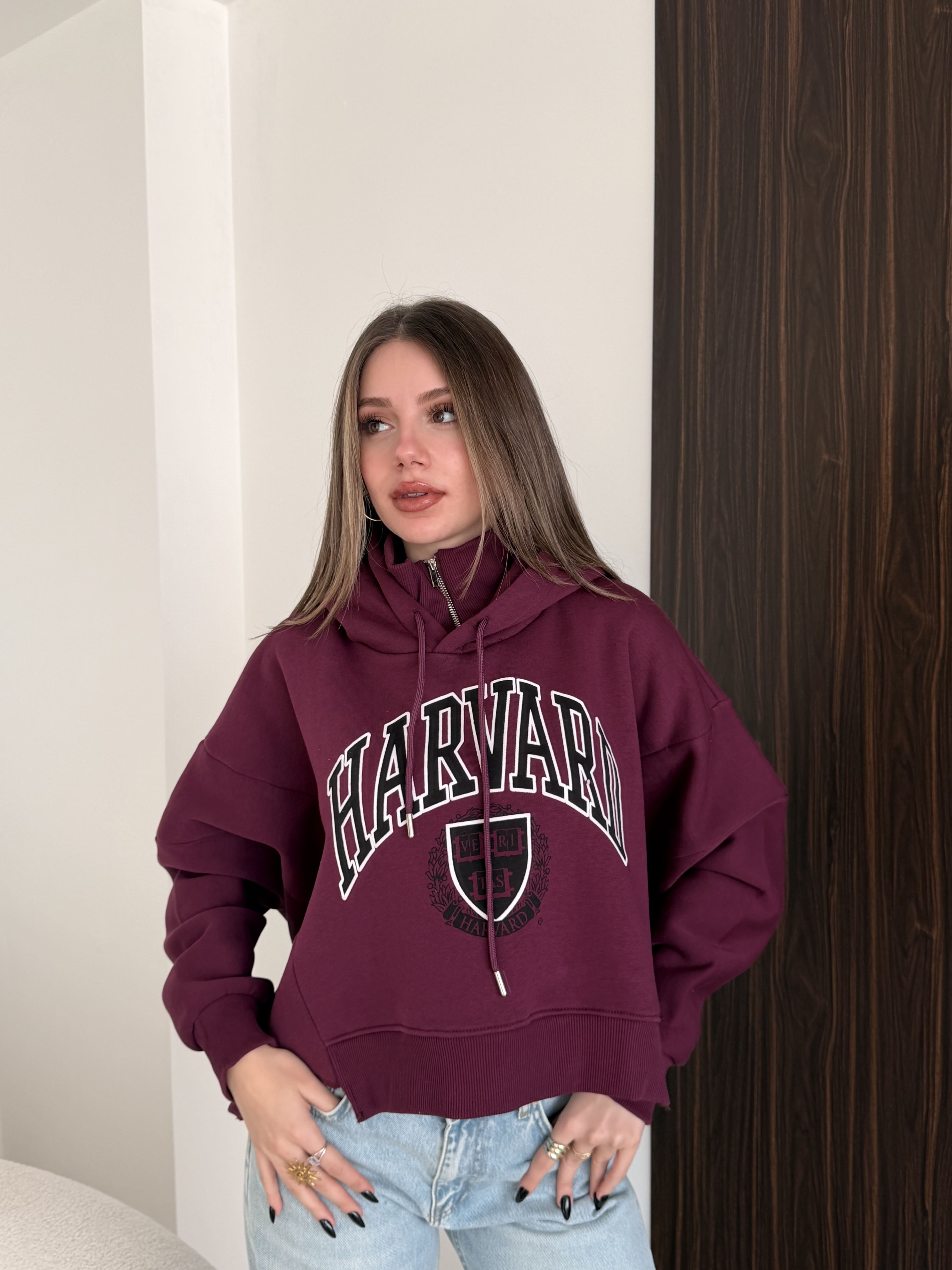 Baskılı Oversize Sweat