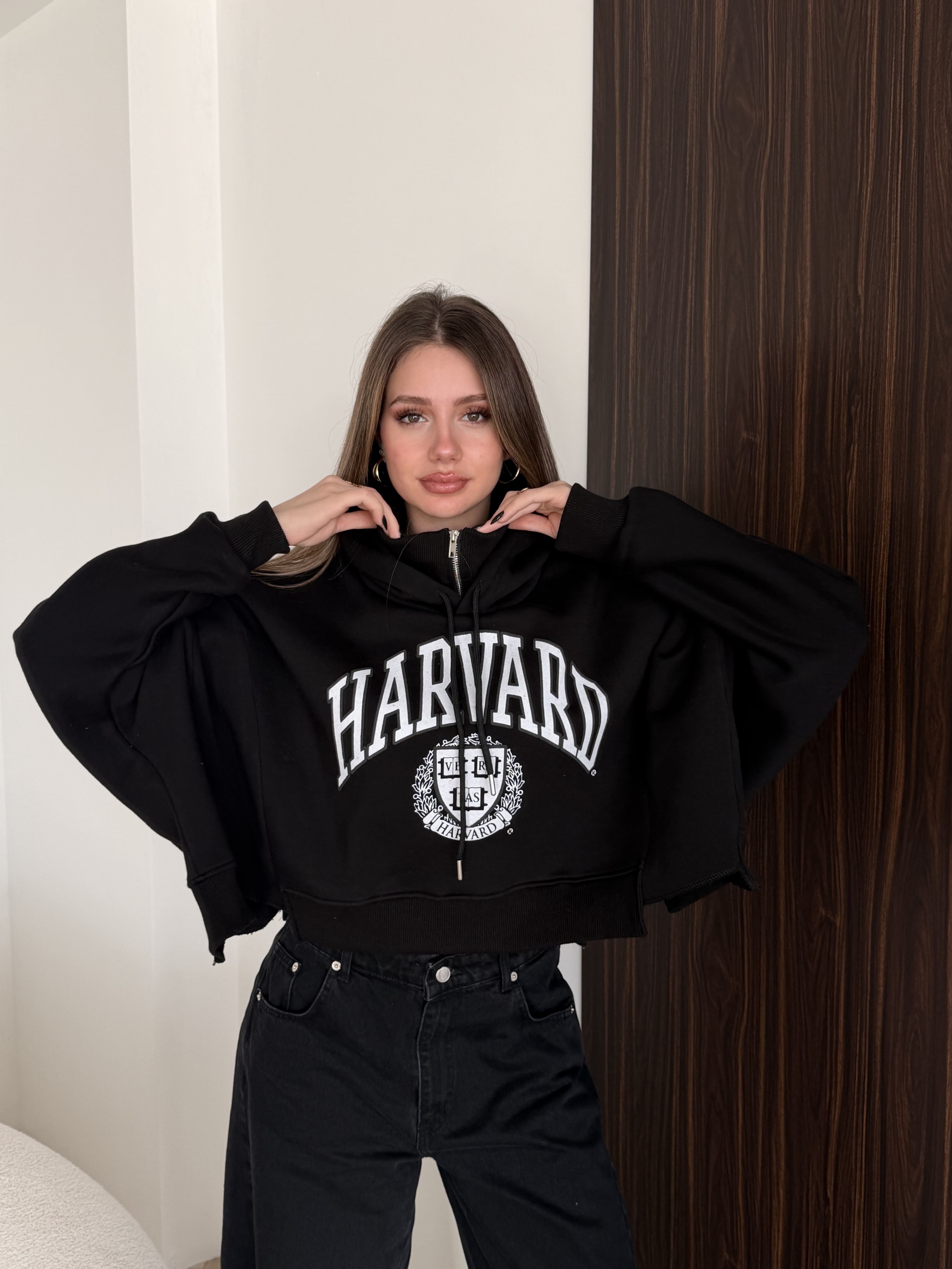 Baskılı Oversize Sweat