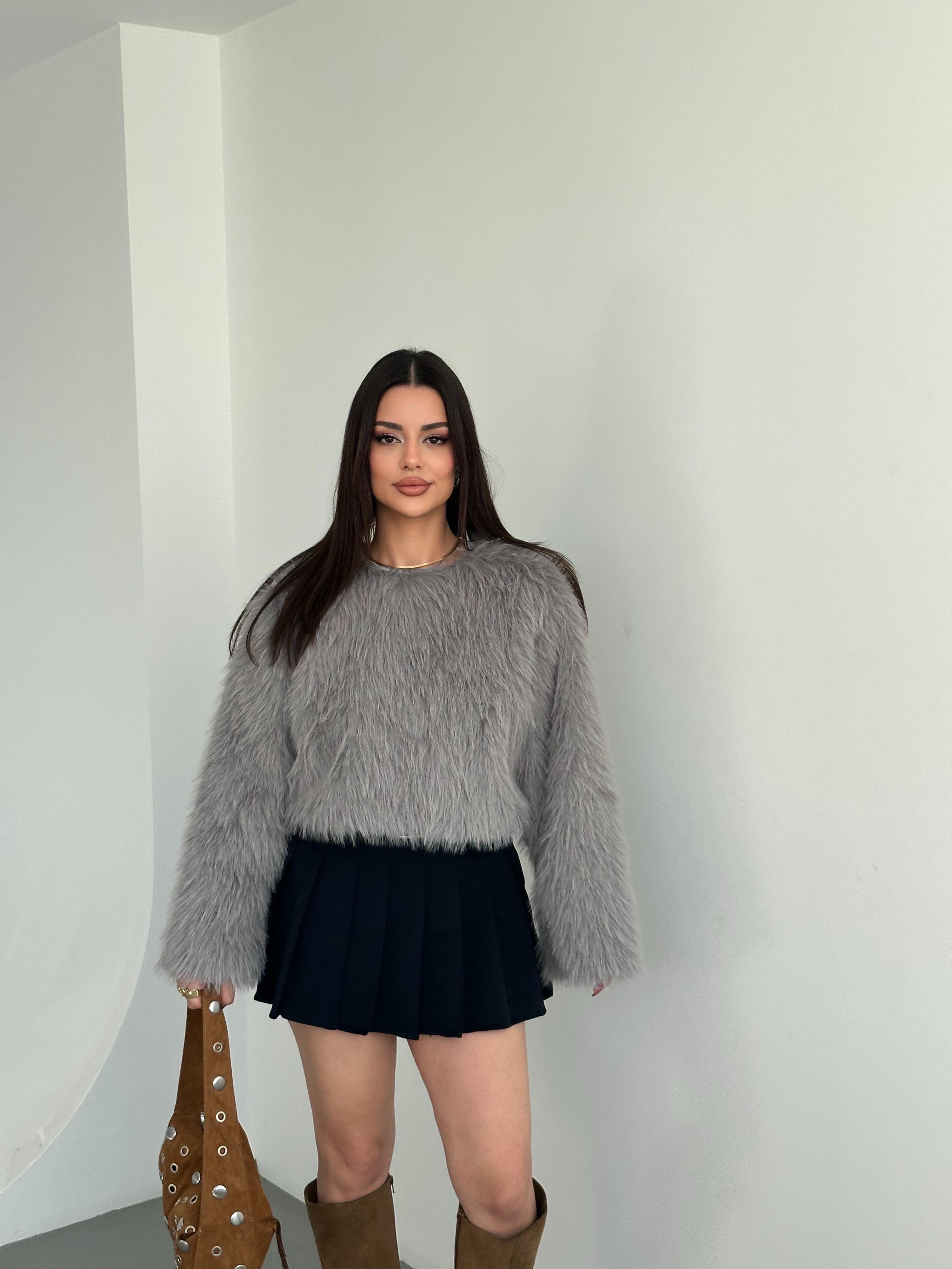 Crop Senia Kürk 