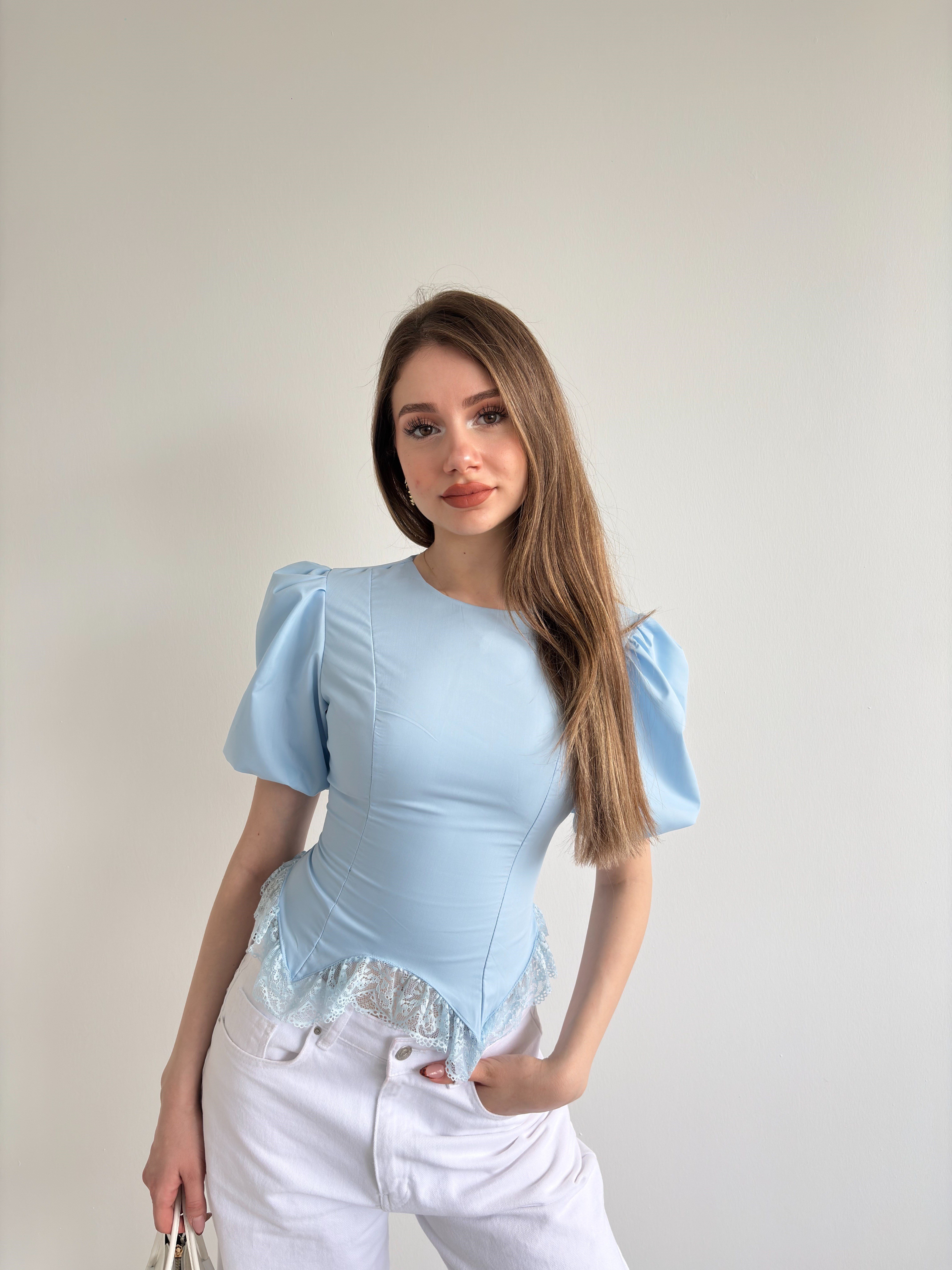 Dakron Dantelli Büstiyer
