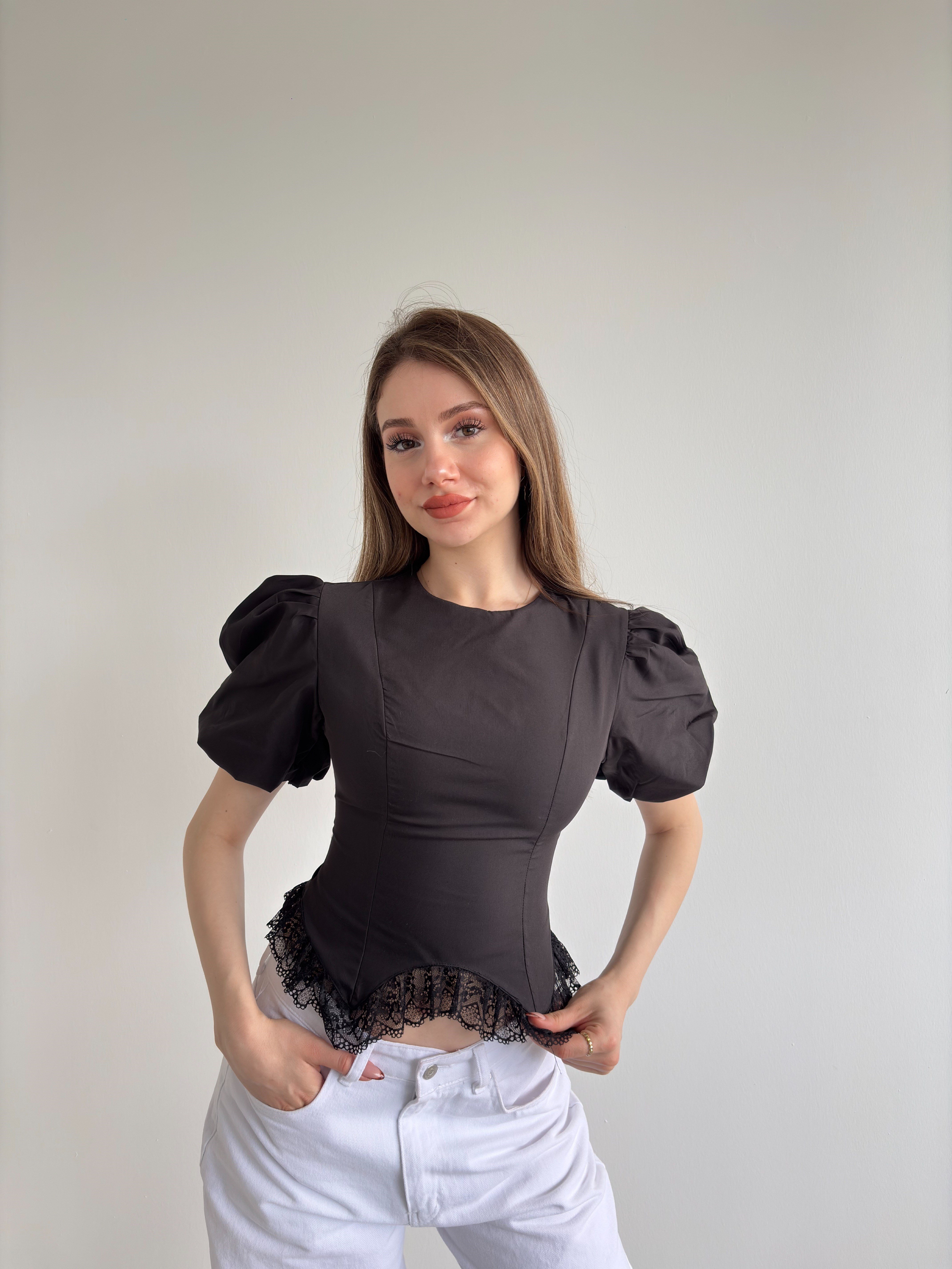 Dakron Dantelli Büstiyer