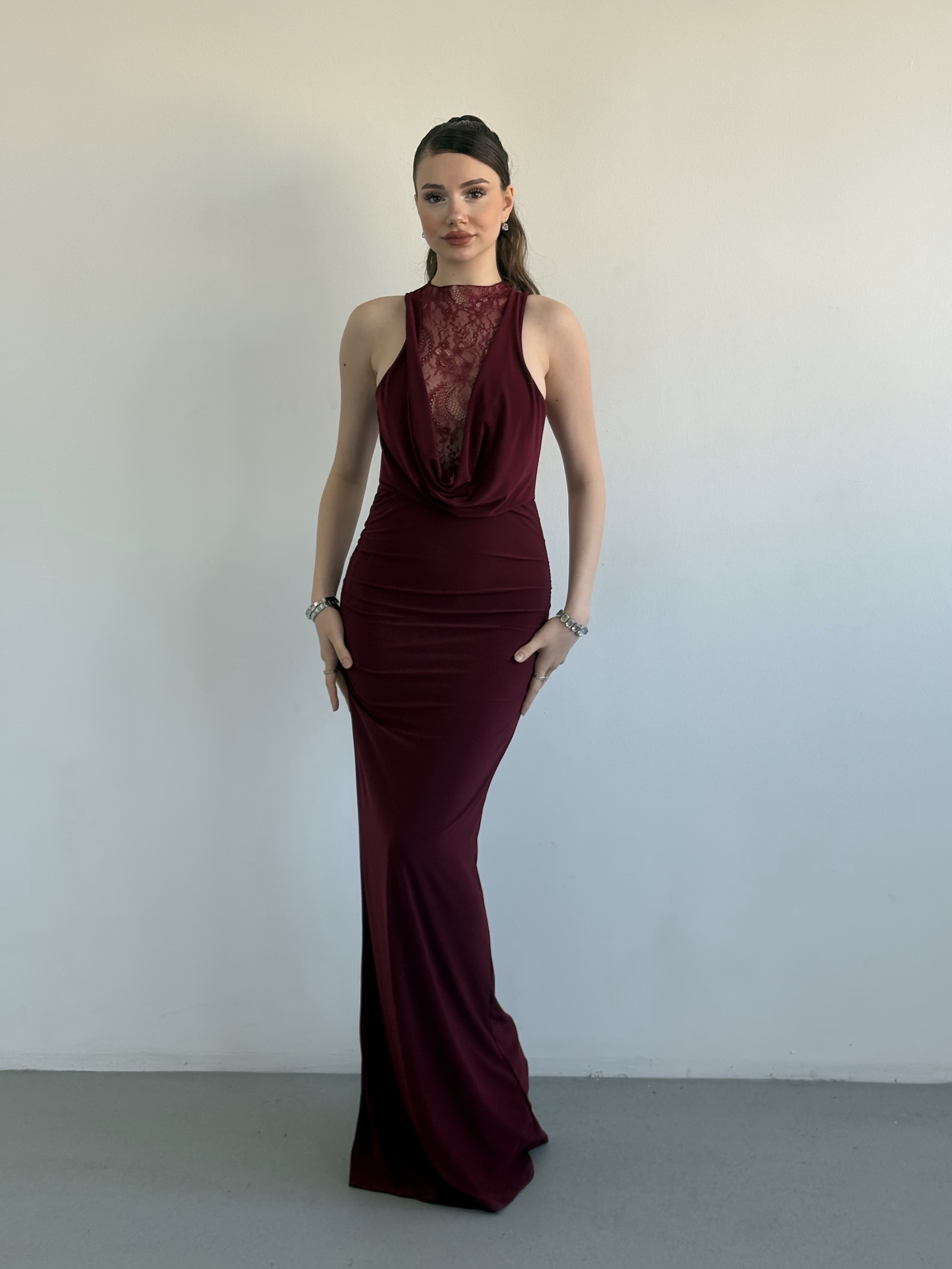 Dantel Sandy Elbise