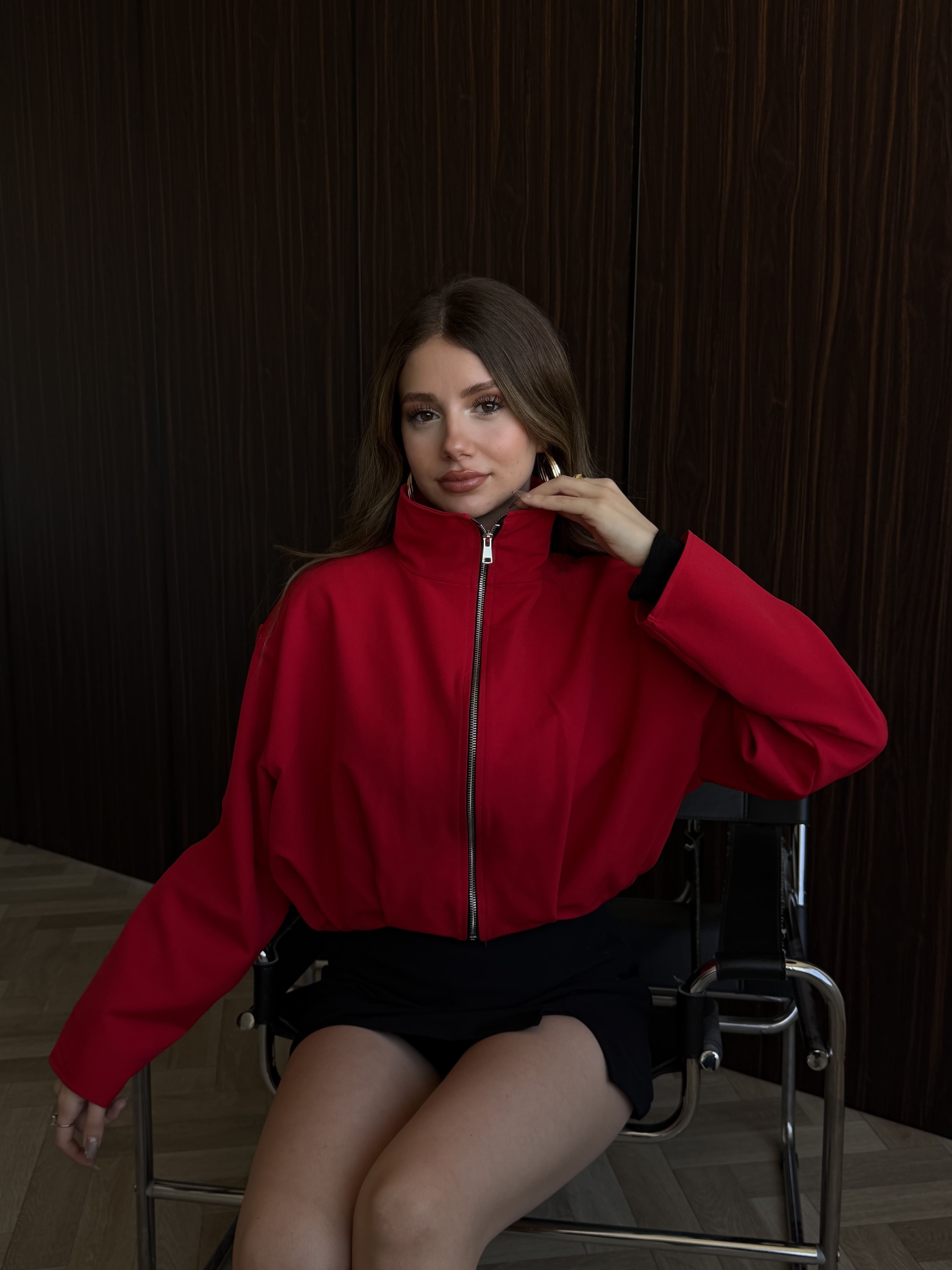 Dik Yaka Cropped Bomber 