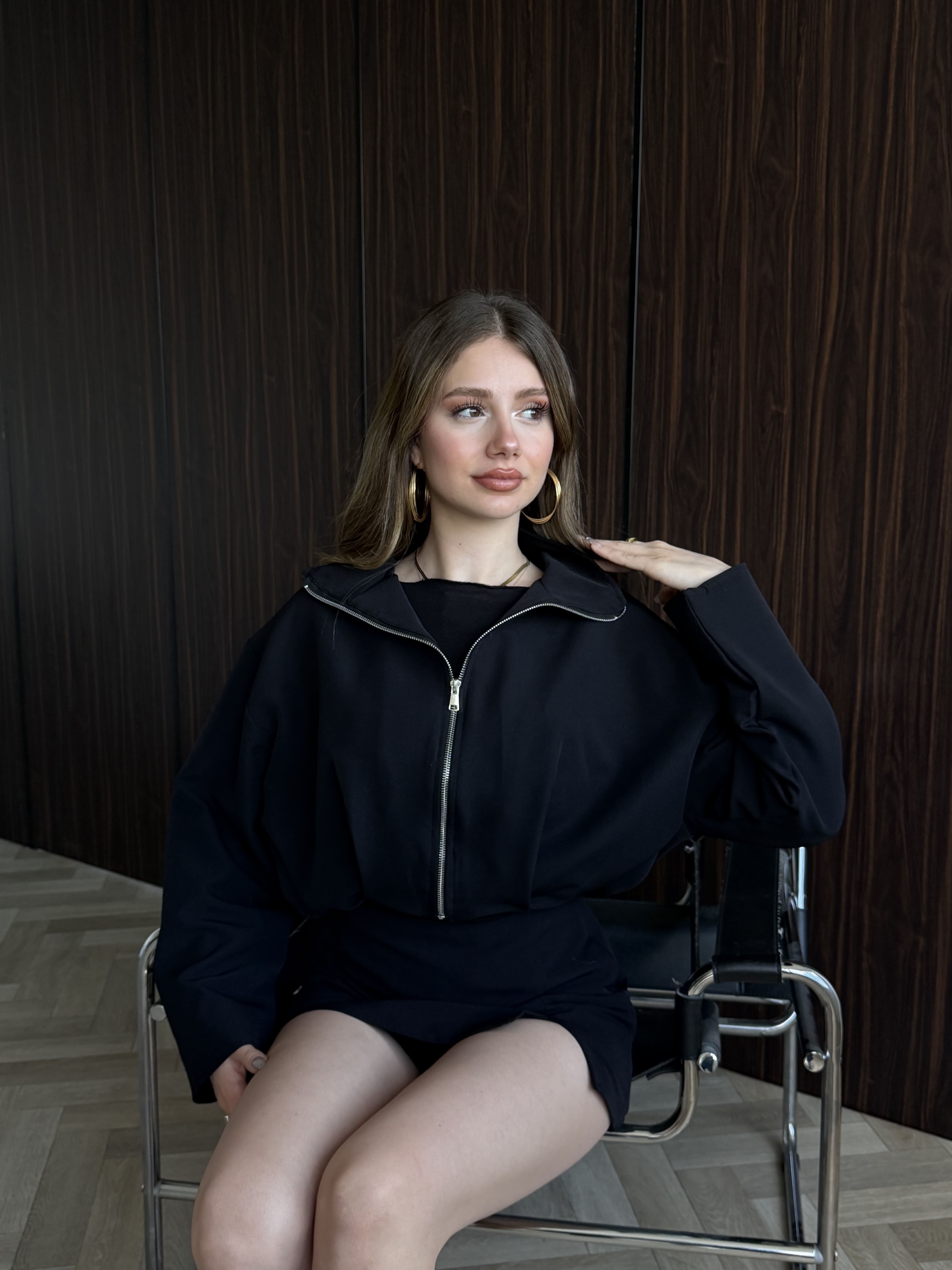 Dik Yaka Cropped Bomber 