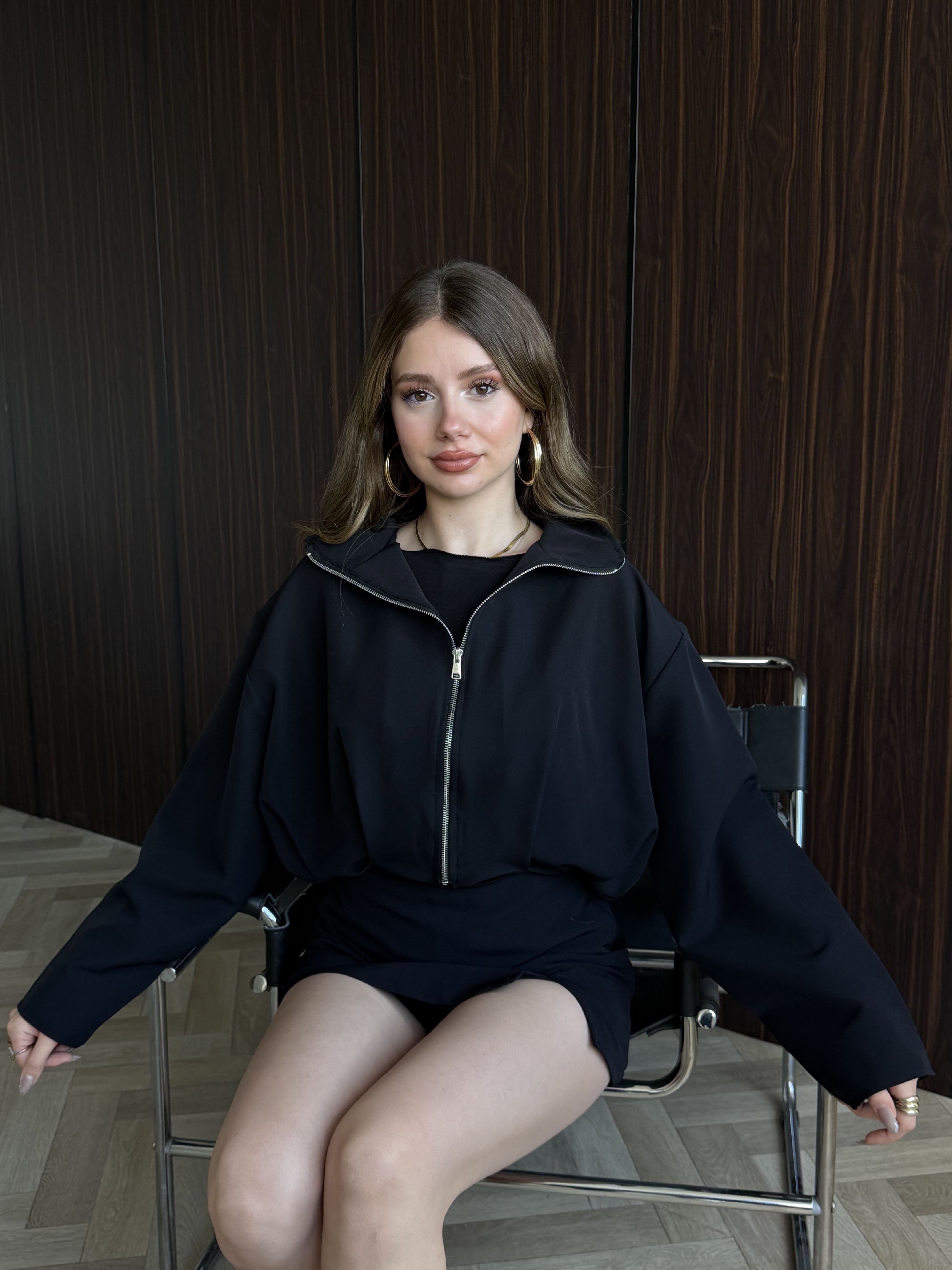 Dik Yaka Cropped Bomber 