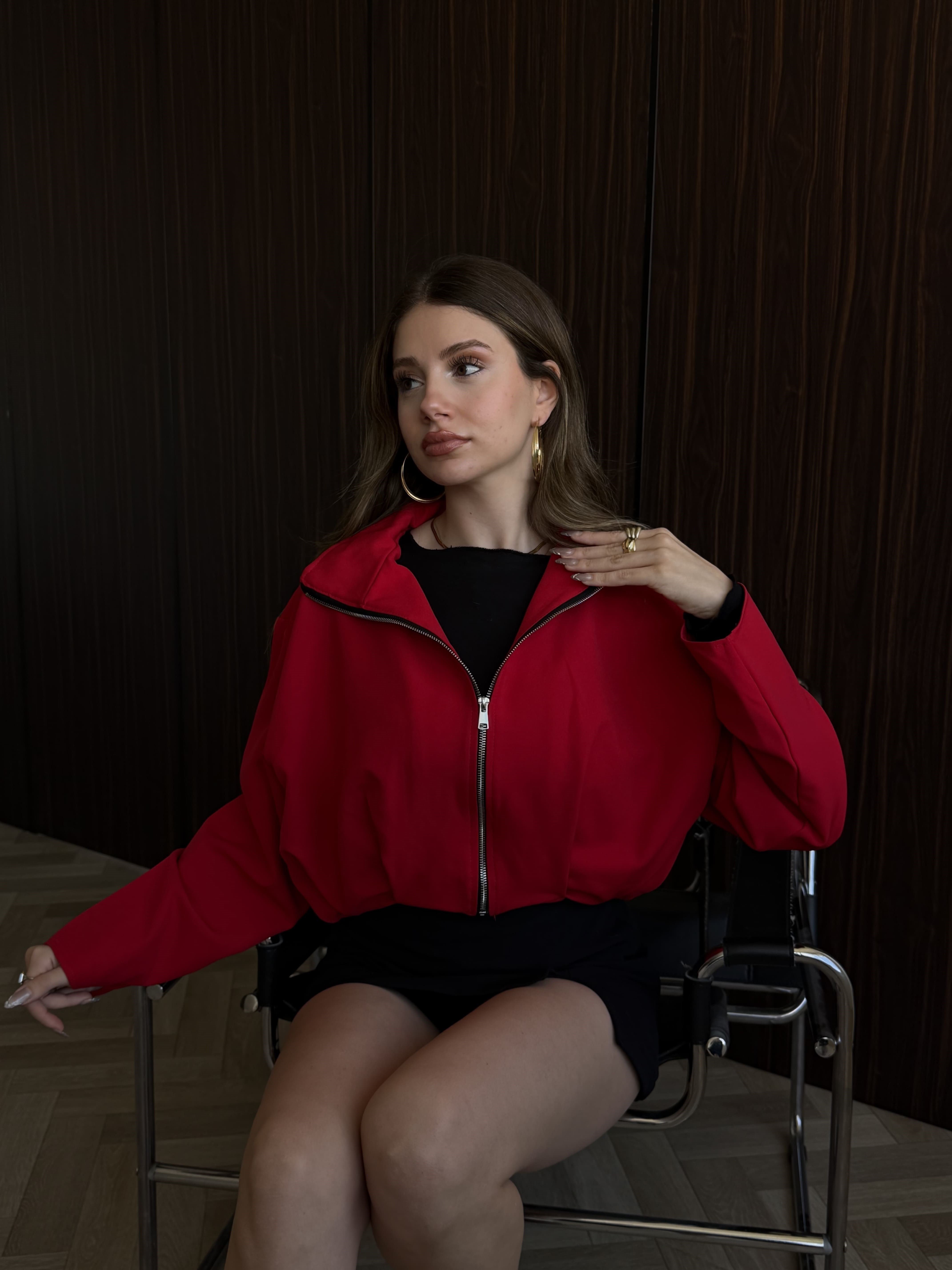 Dik Yaka Cropped Bomber 