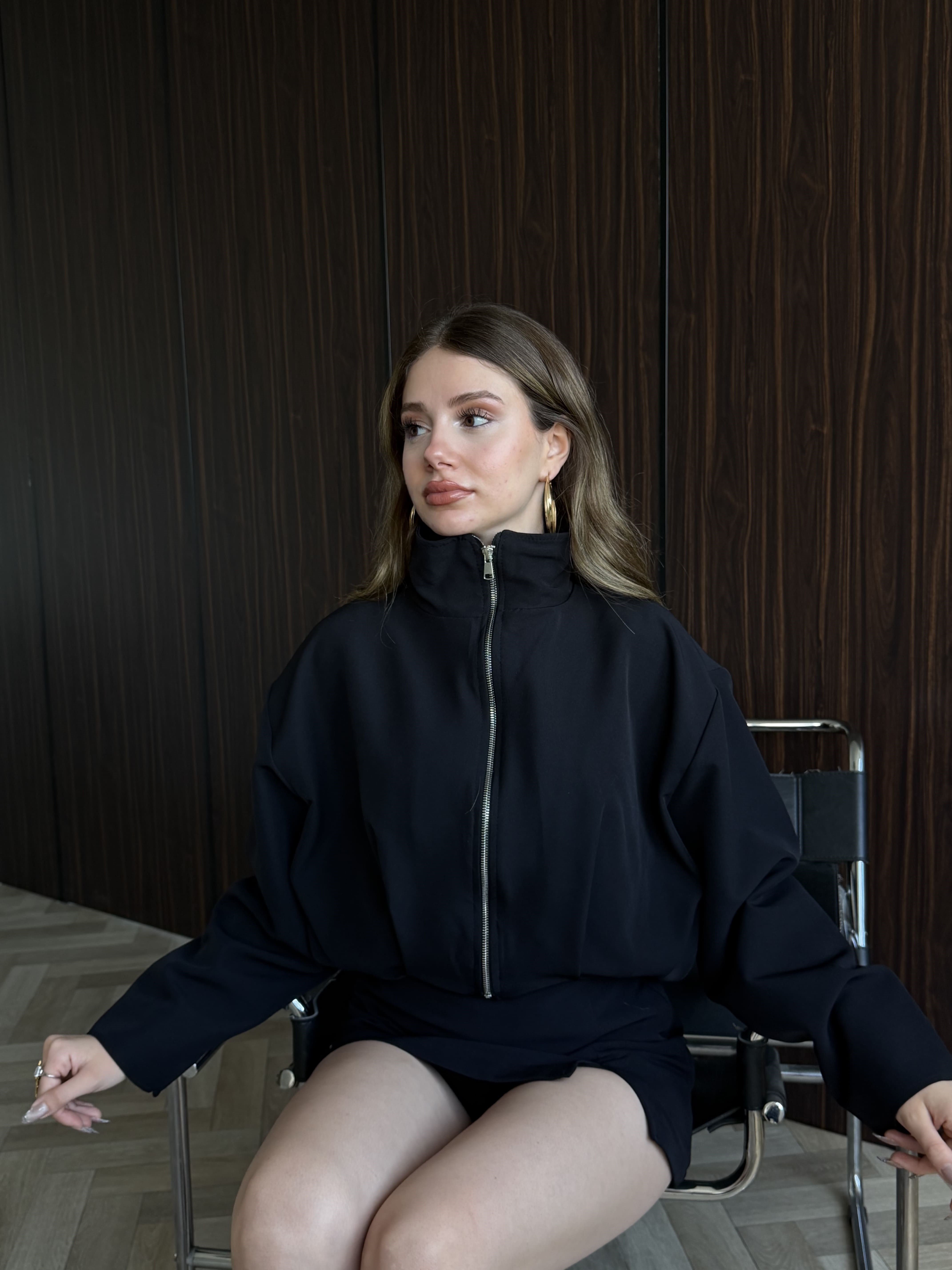 Dik Yaka Cropped Bomber 