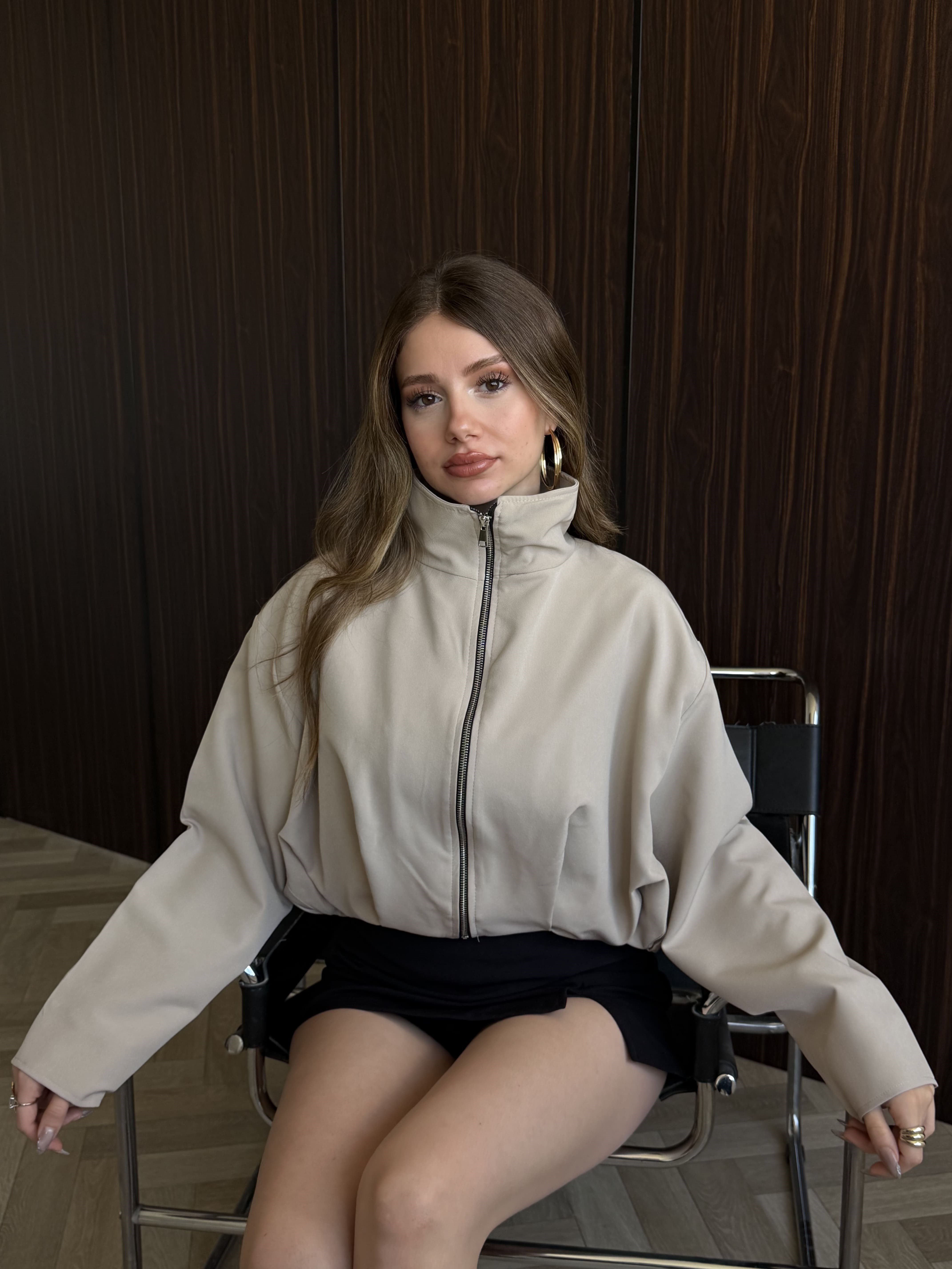 Dik Yaka Cropped Bomber 