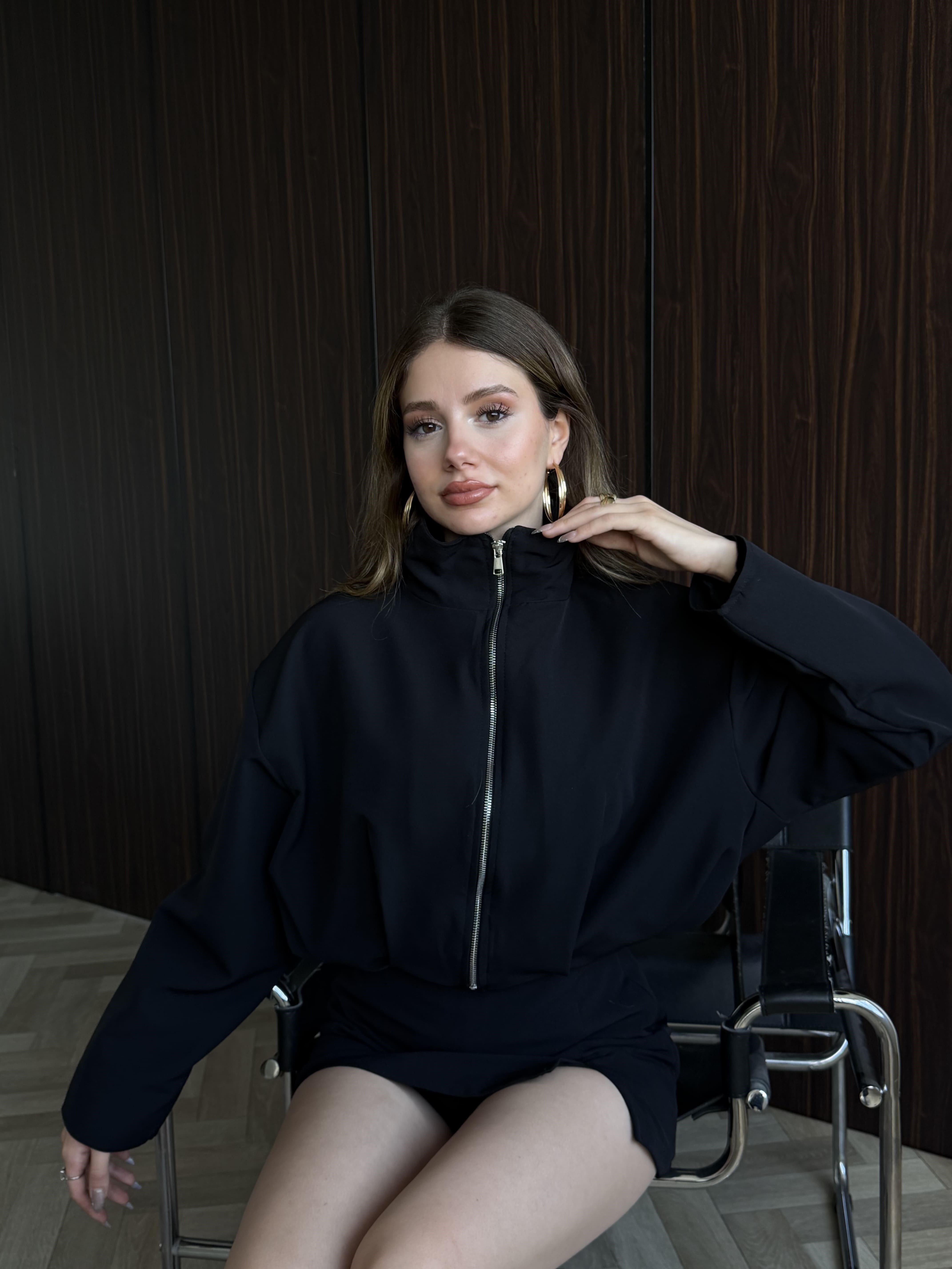 Dik Yaka Cropped Bomber 