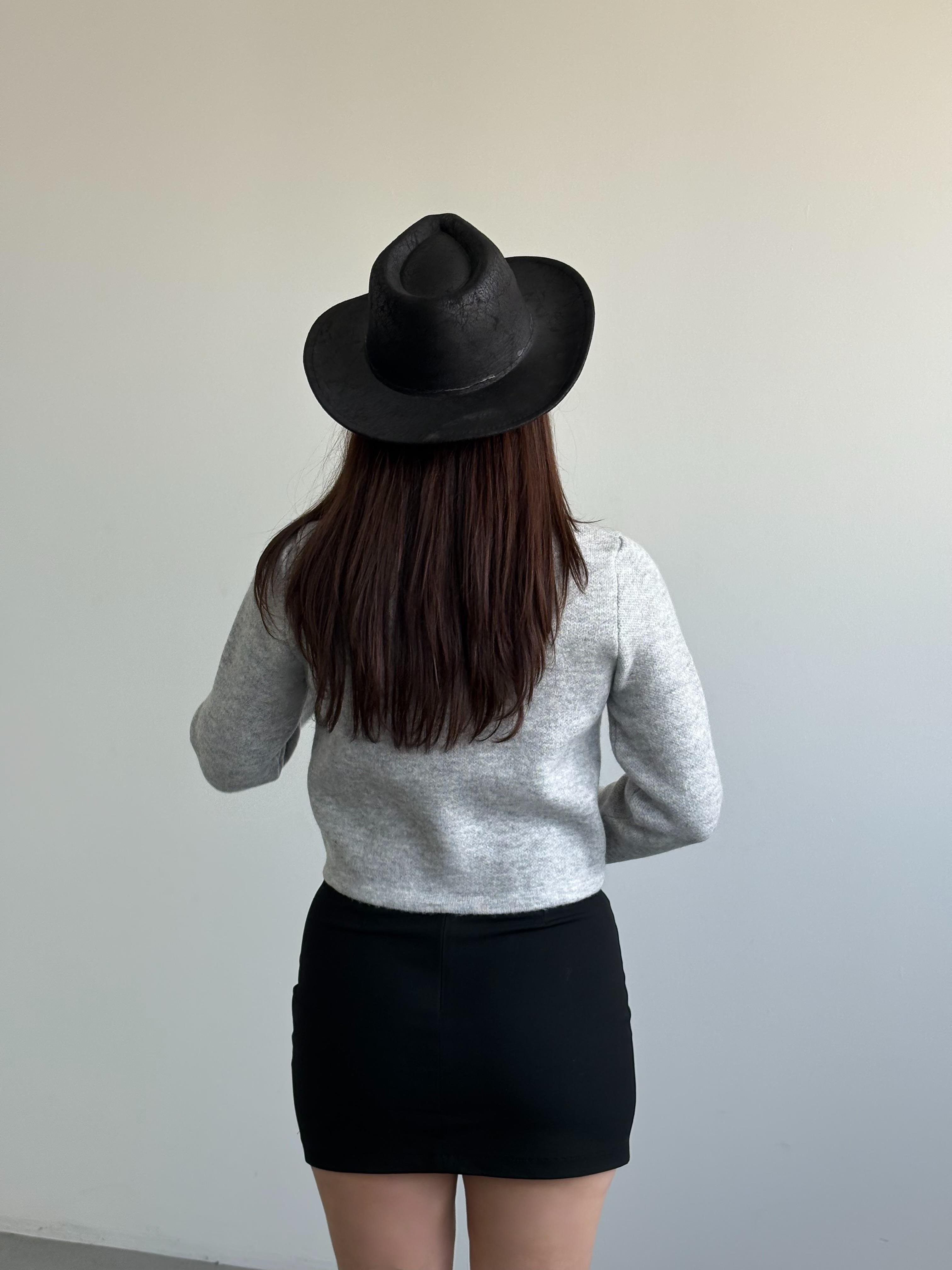 Düğmeli Triko Hırka