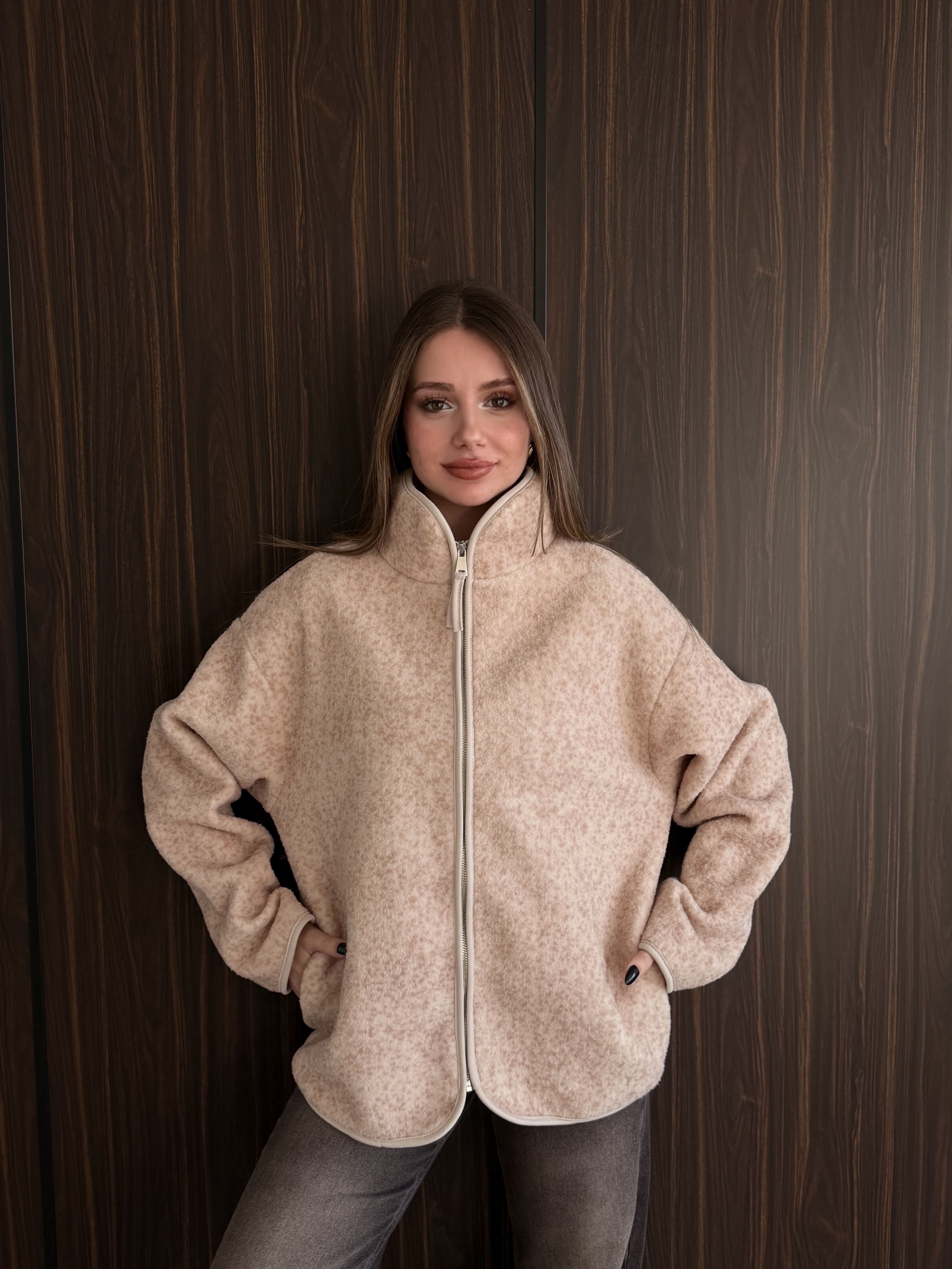 Fermuarlı Muadil Polar