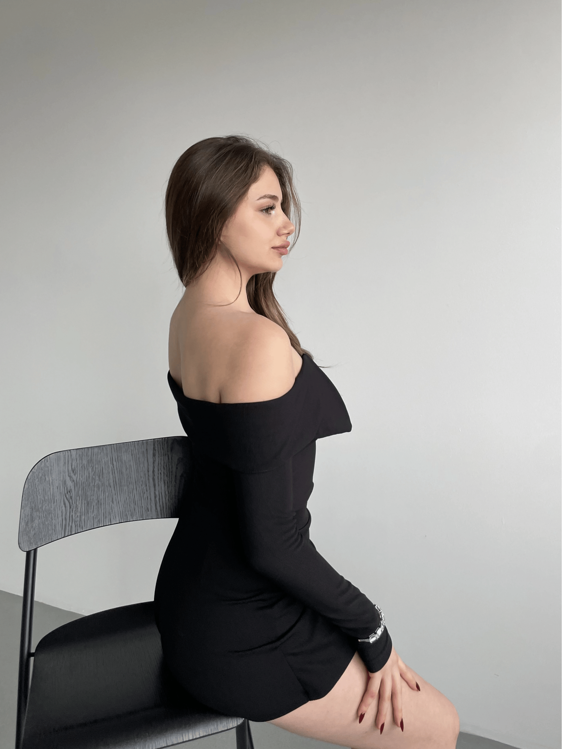 Fermuarlı Şal Yaka Crop