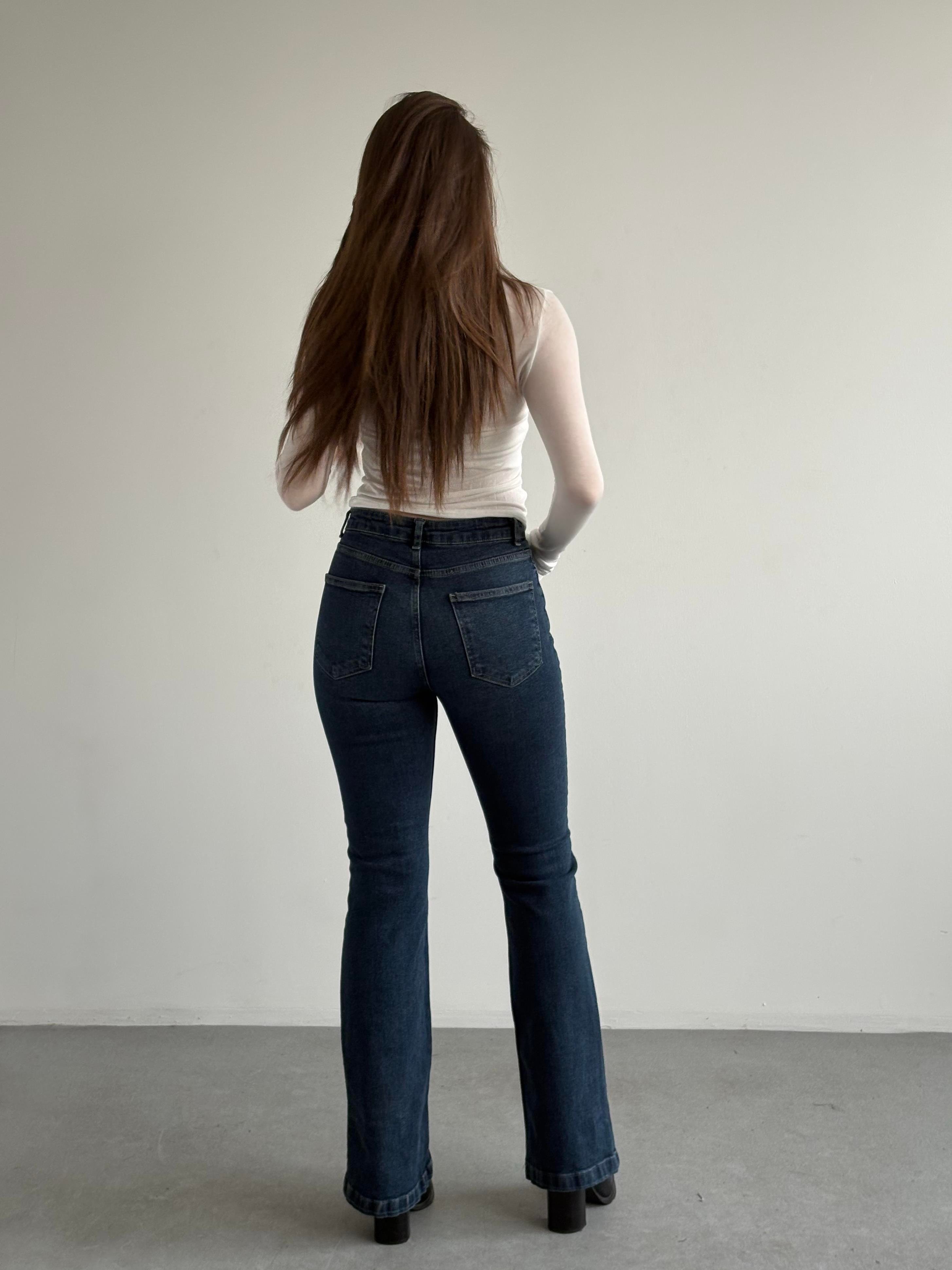 Flare Toparlayıcı Jean