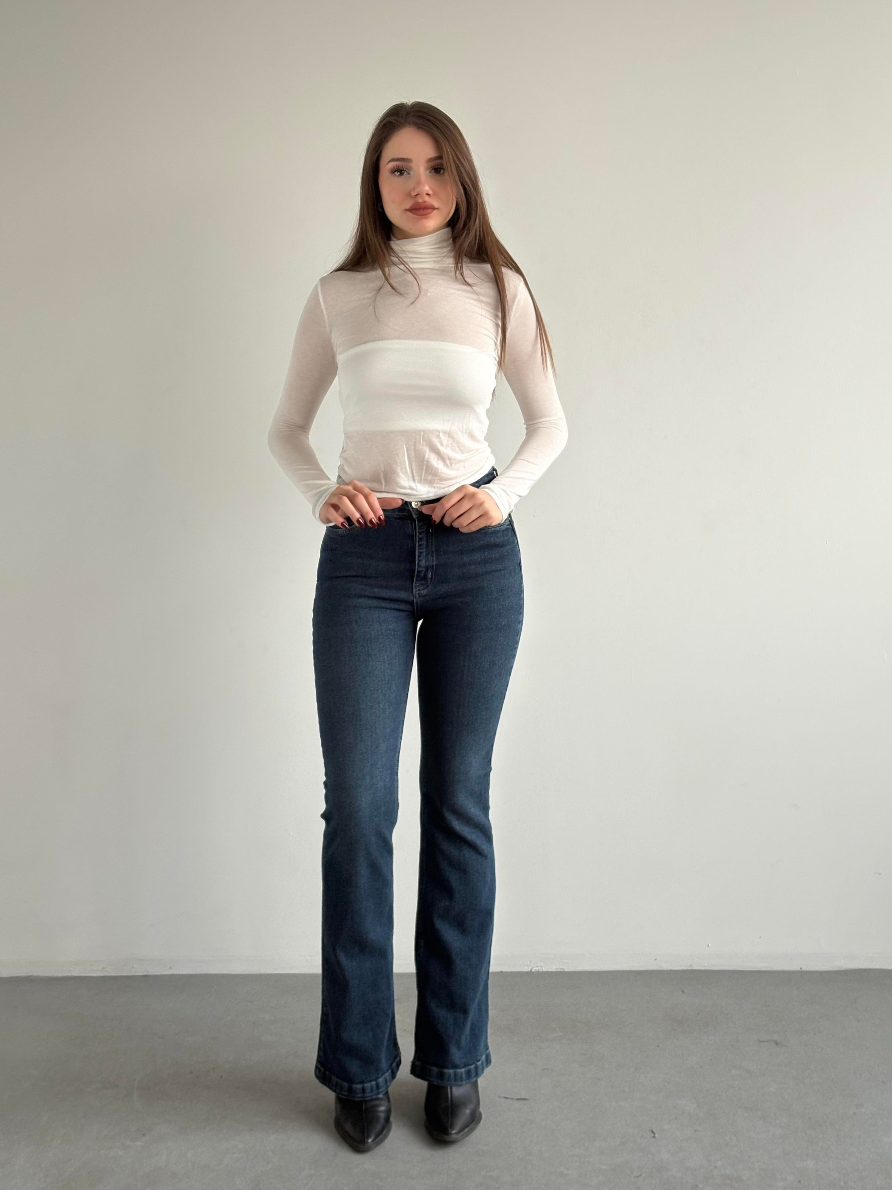 Flare Toparlayıcı Jean