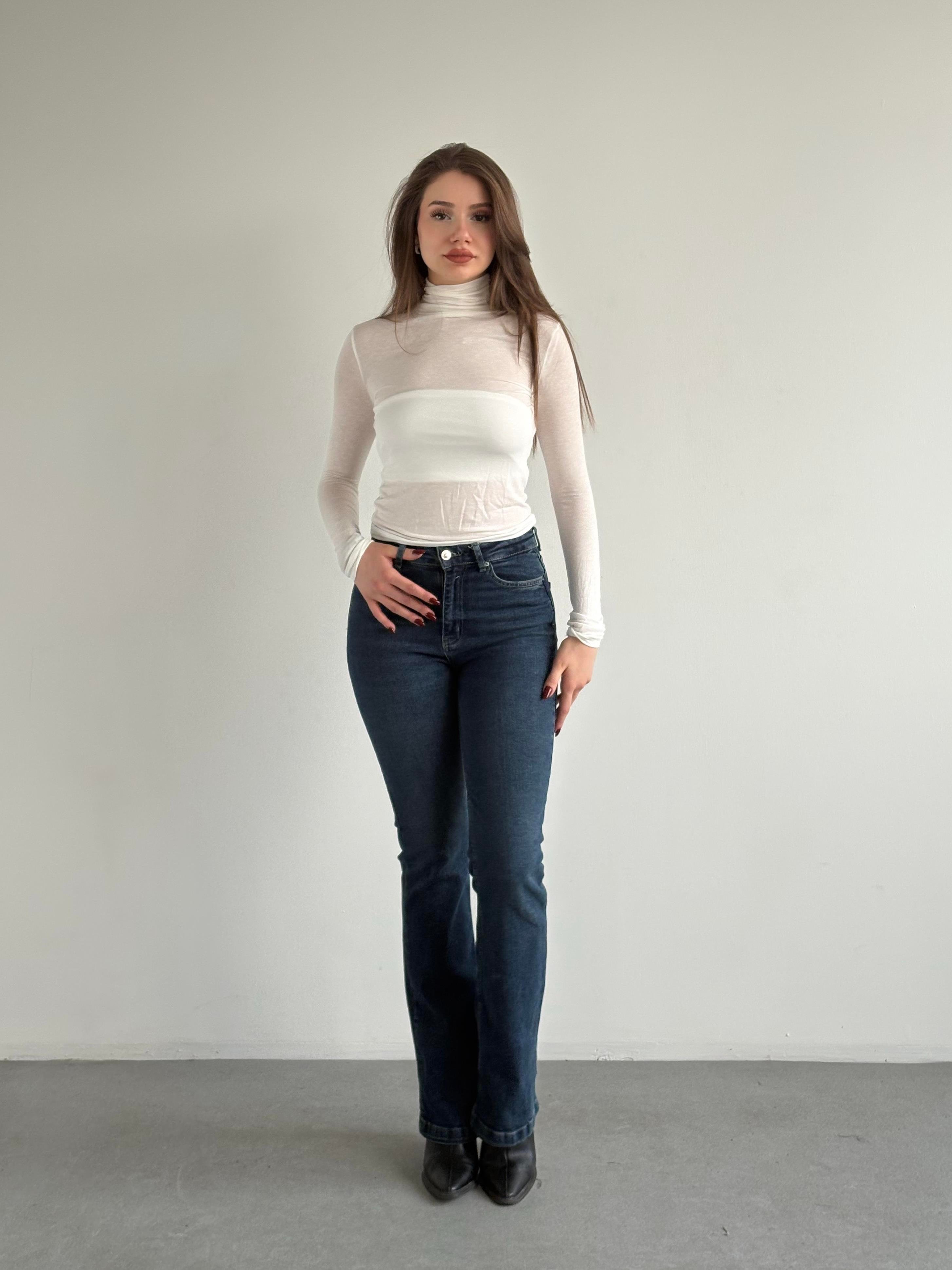 Flare Toparlayıcı Jean