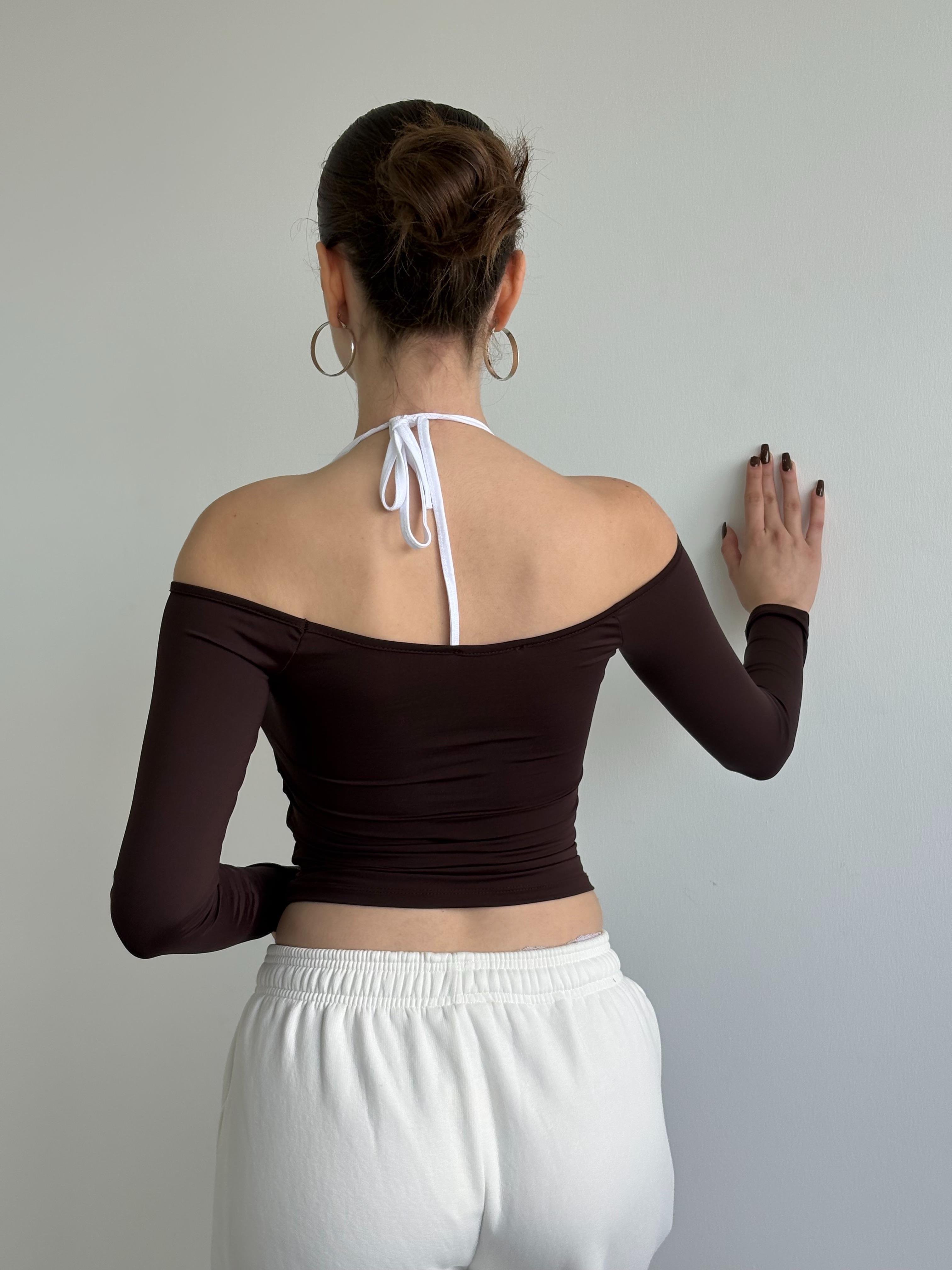 Halter Biyeli Crop
