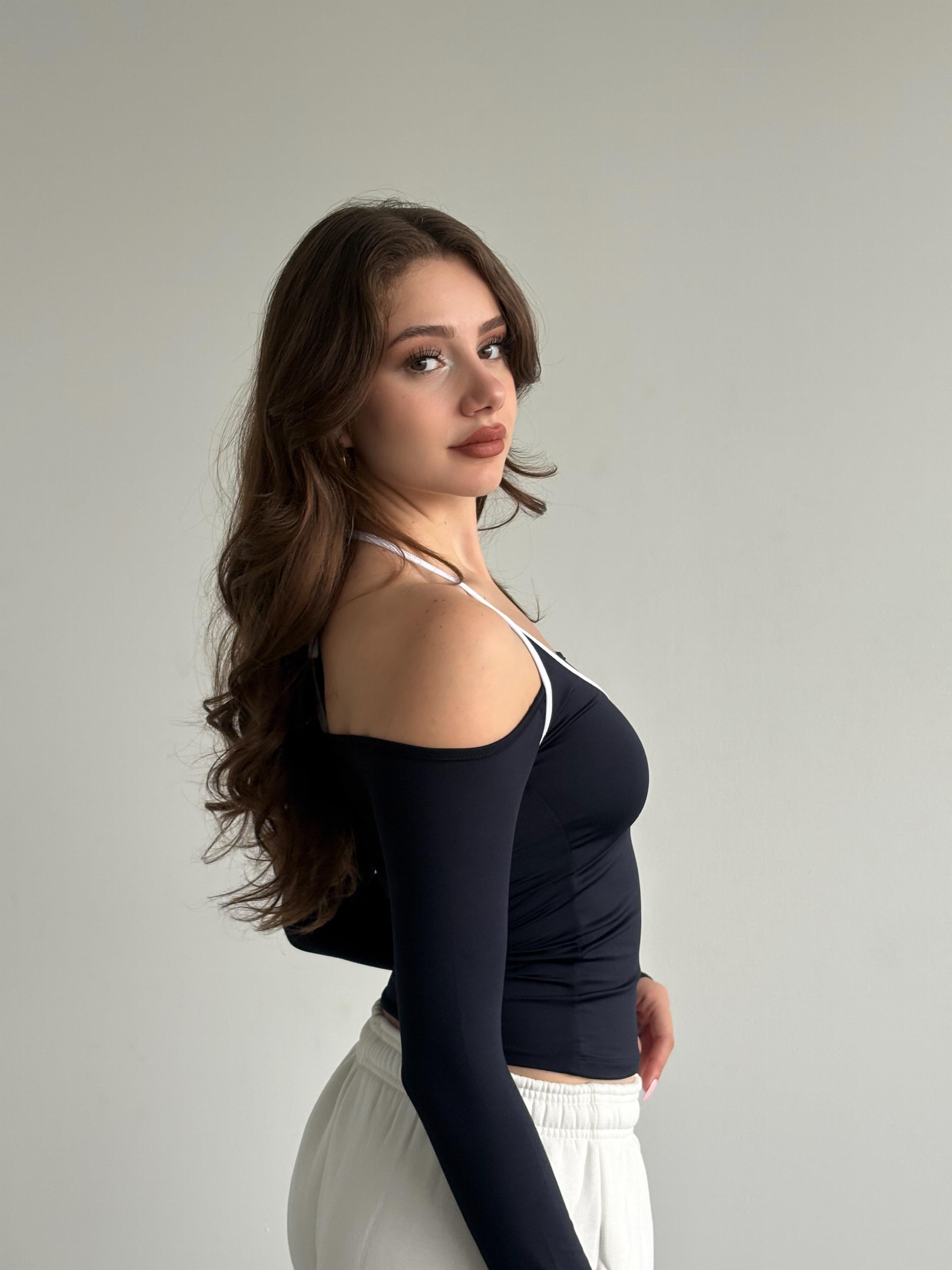 Halter Biyeli Crop