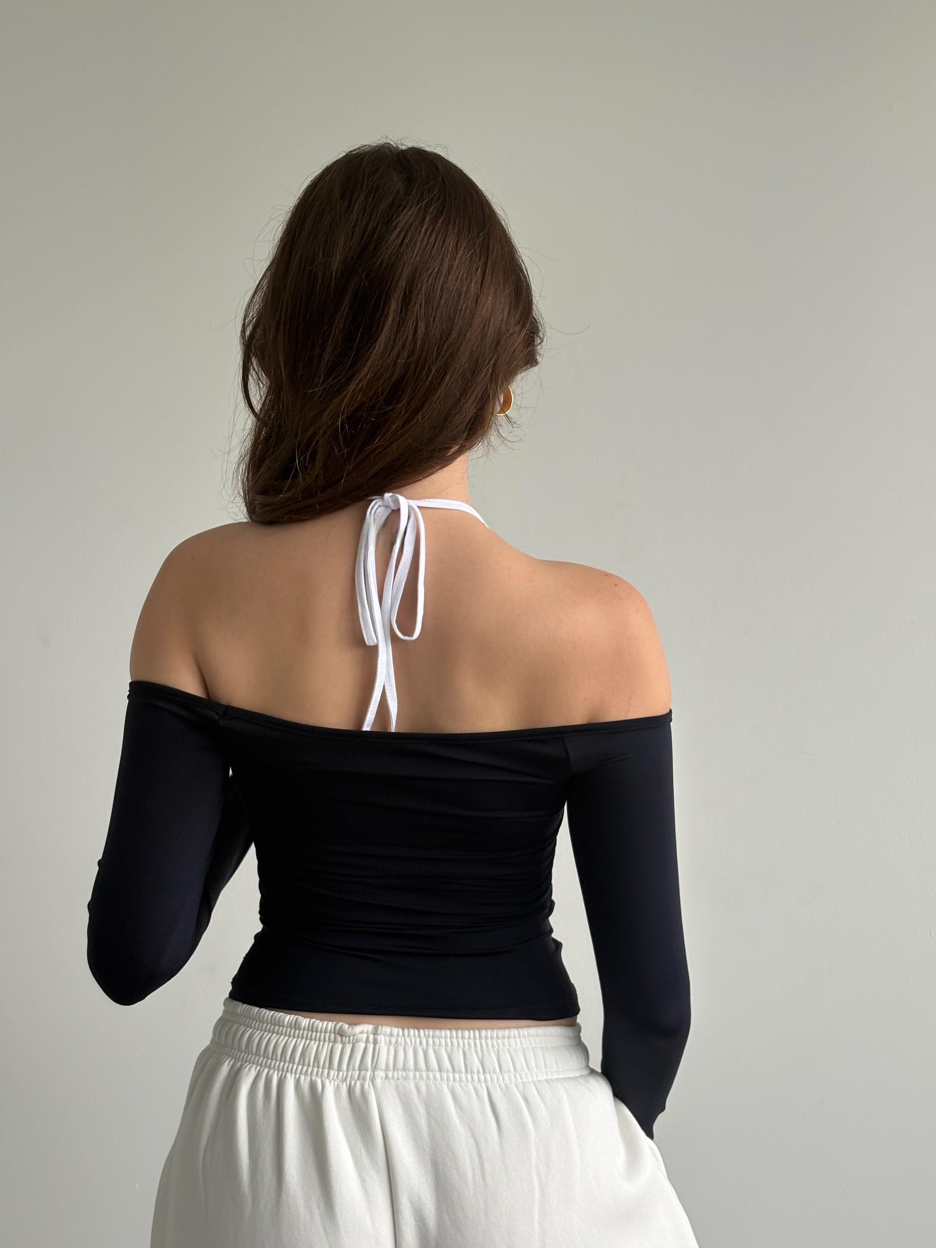 Halter Biyeli Crop