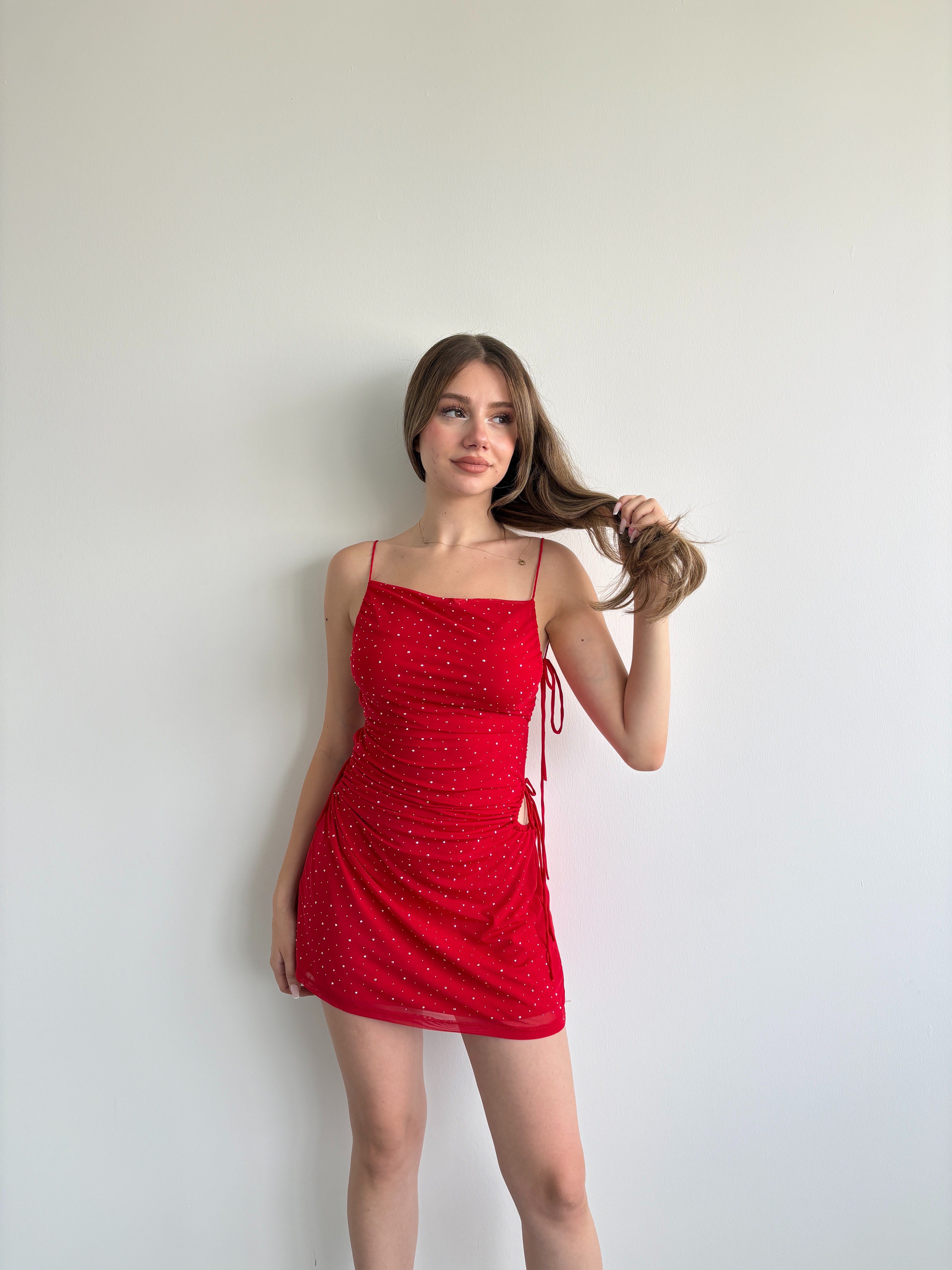 Halter Mini Elbise