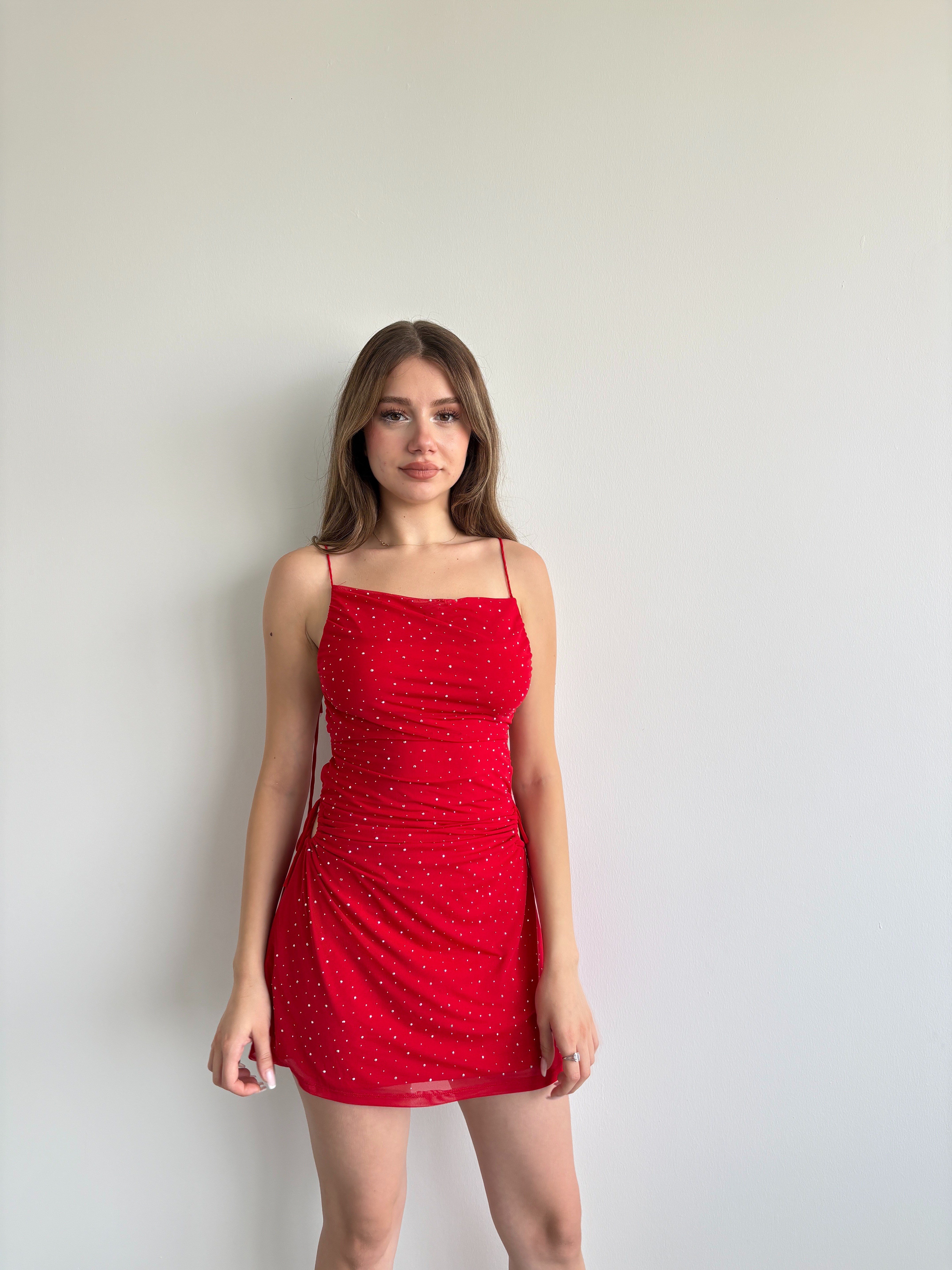 Halter Mini Elbise