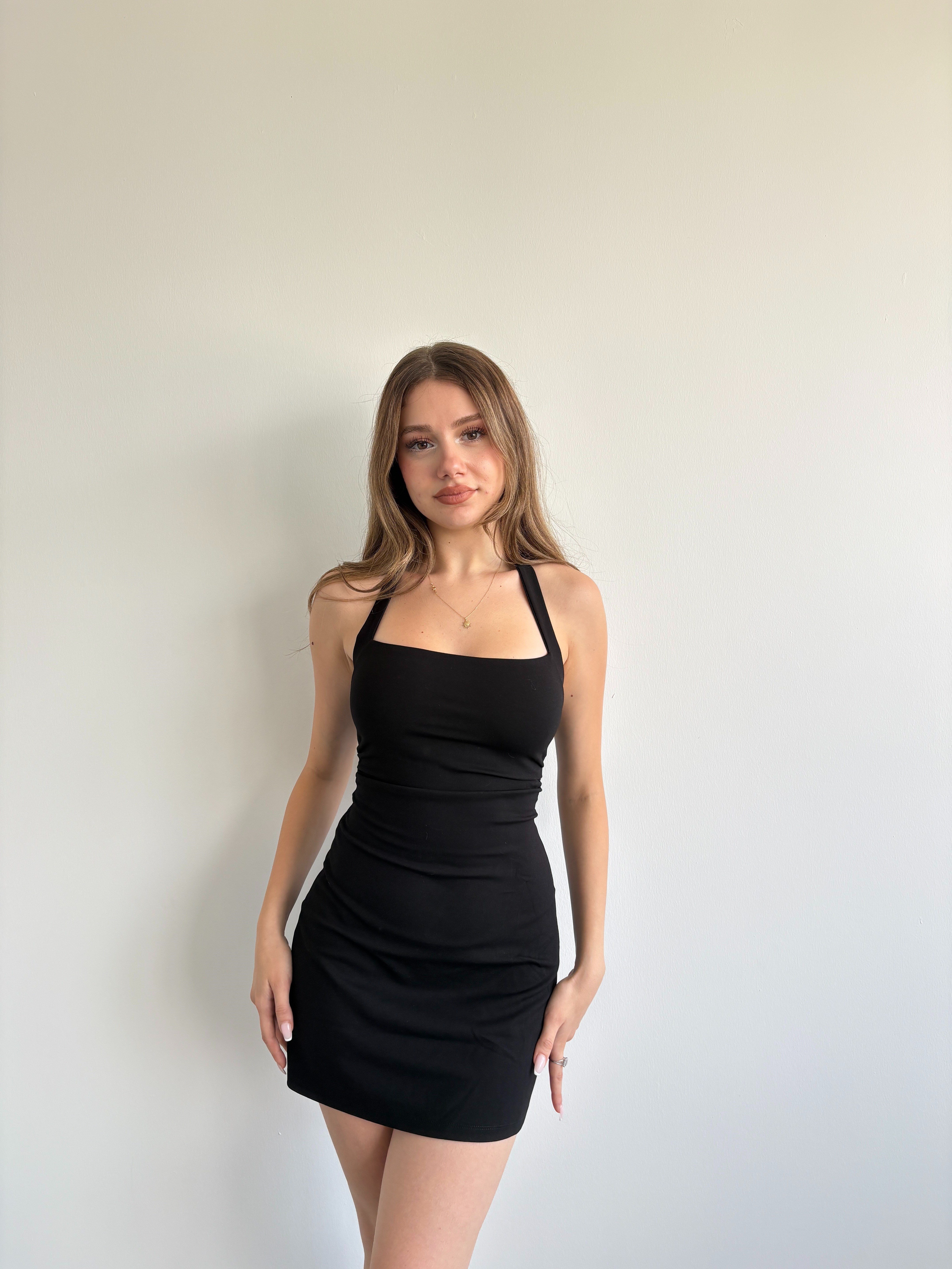 Halter Mini Elbise