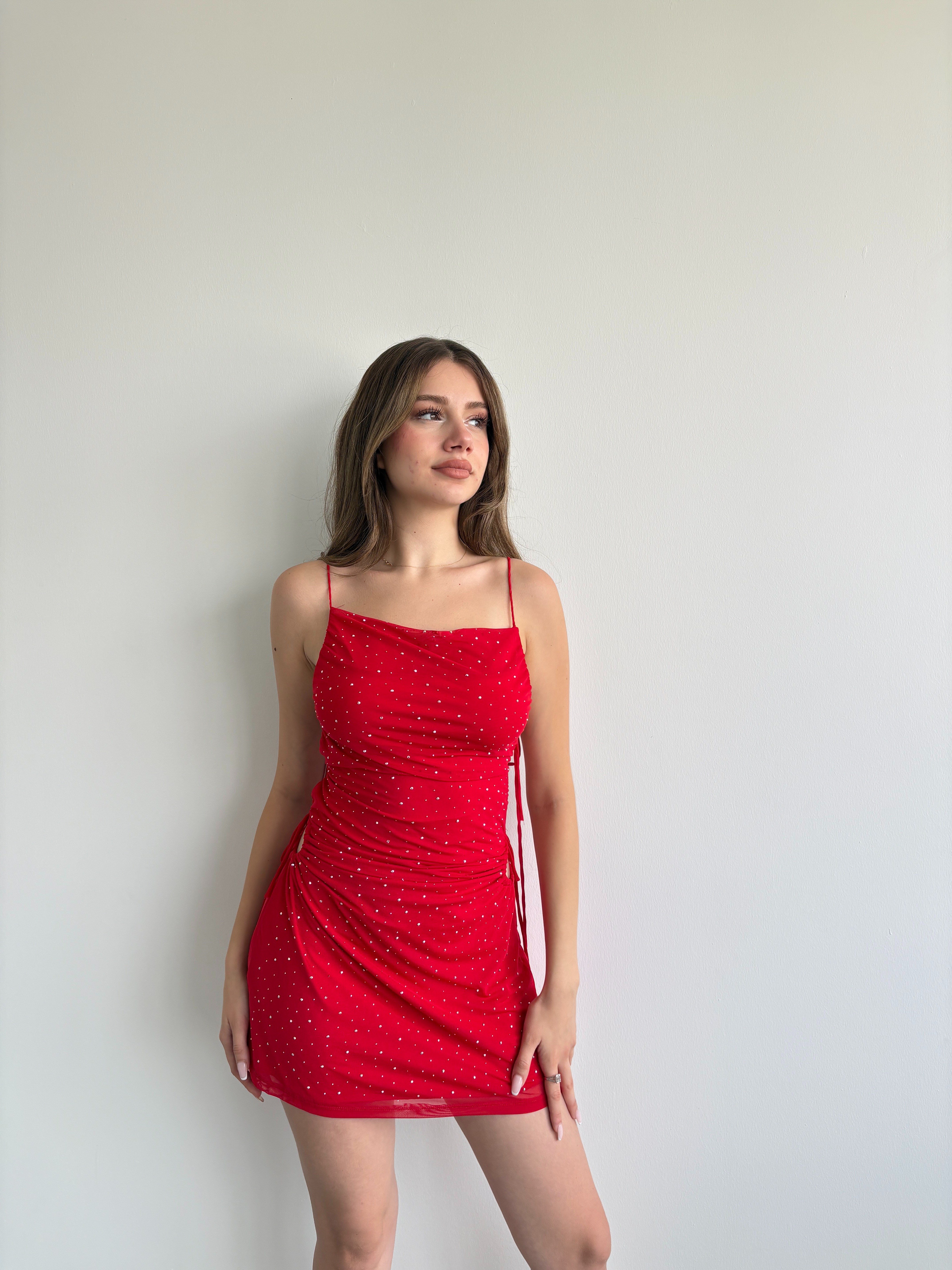 Halter Mini Elbise