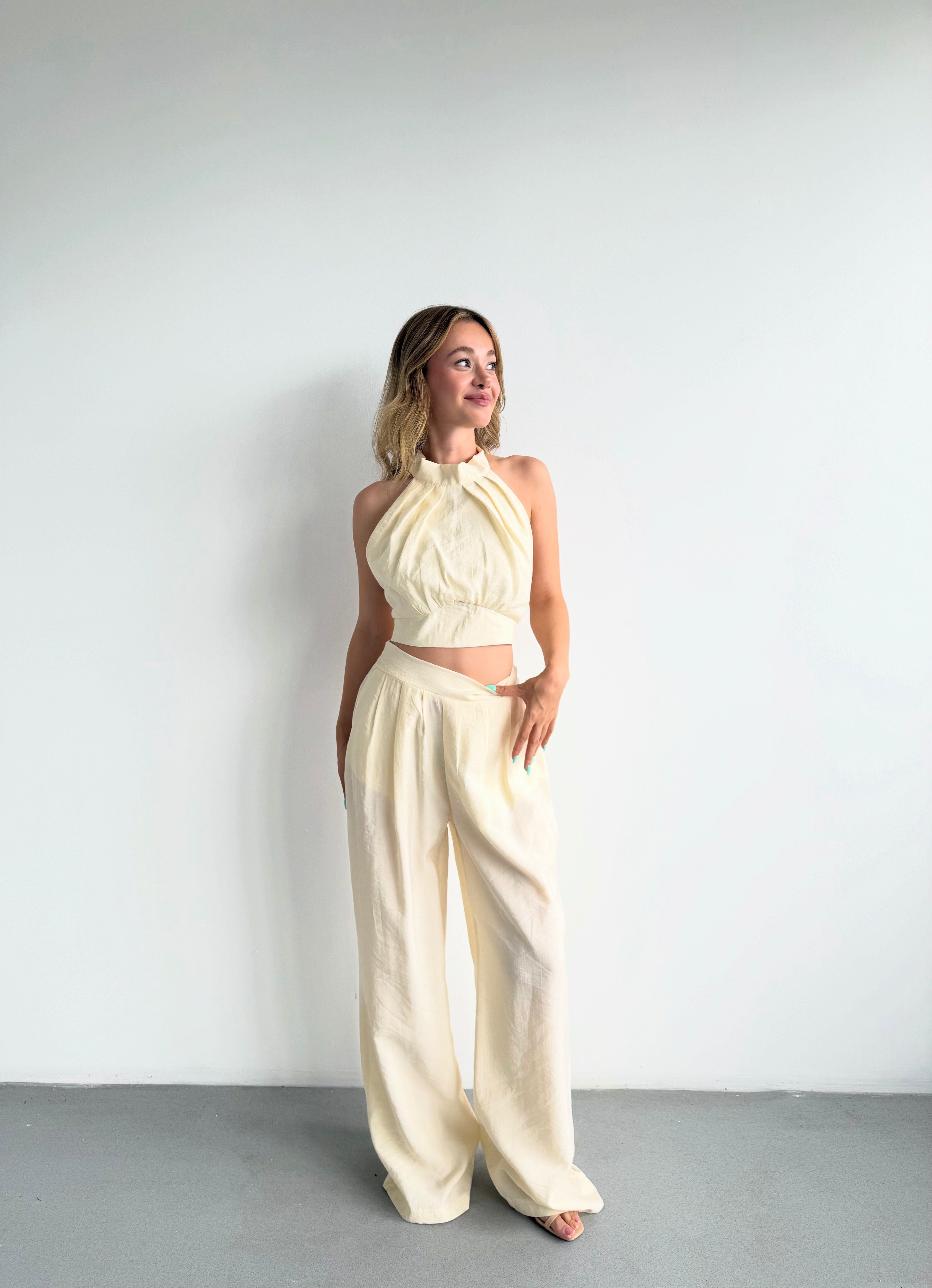 Halter Pileli Takım