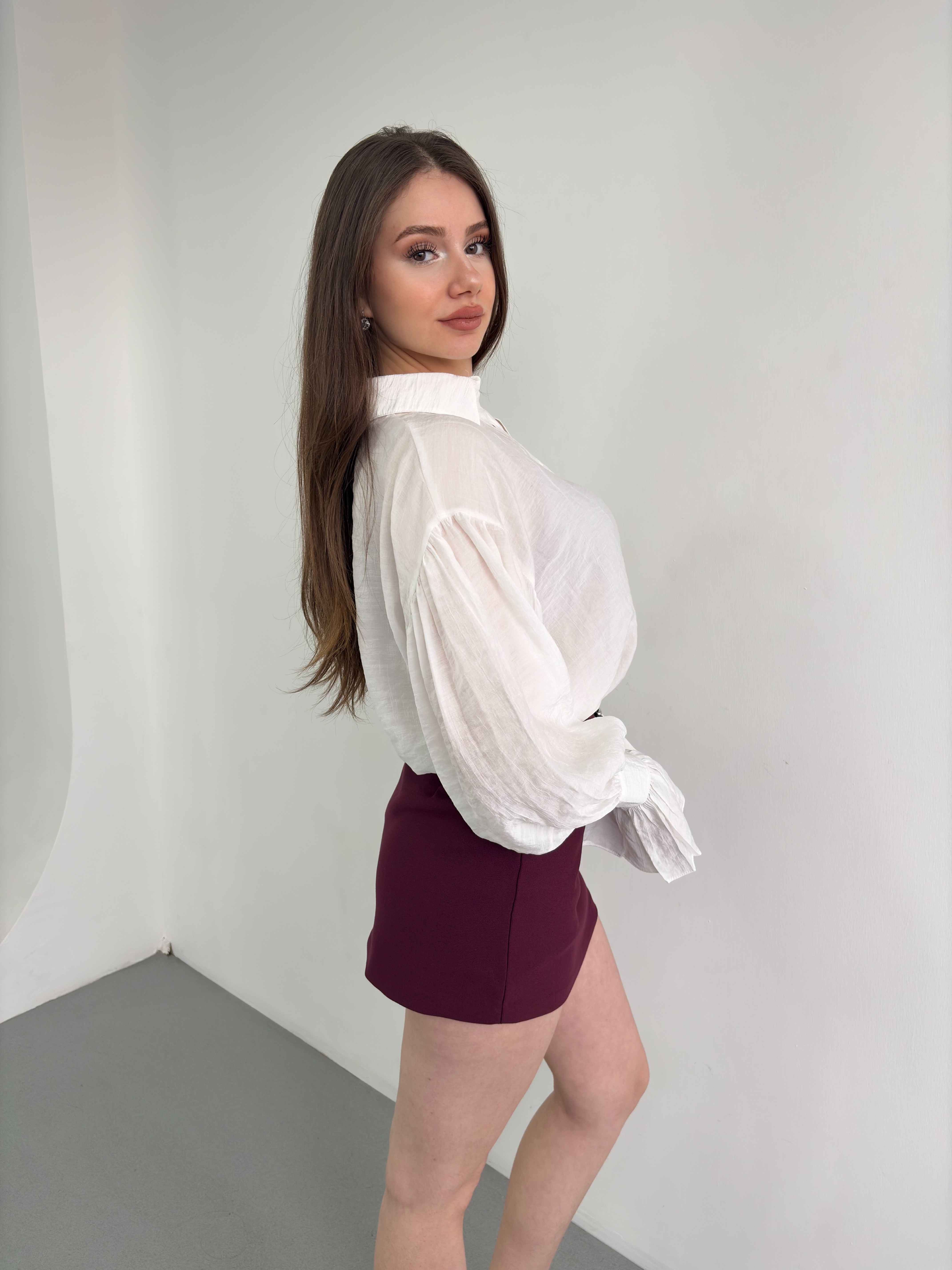 İspanyol Kol Bağlamalı Gömlek 