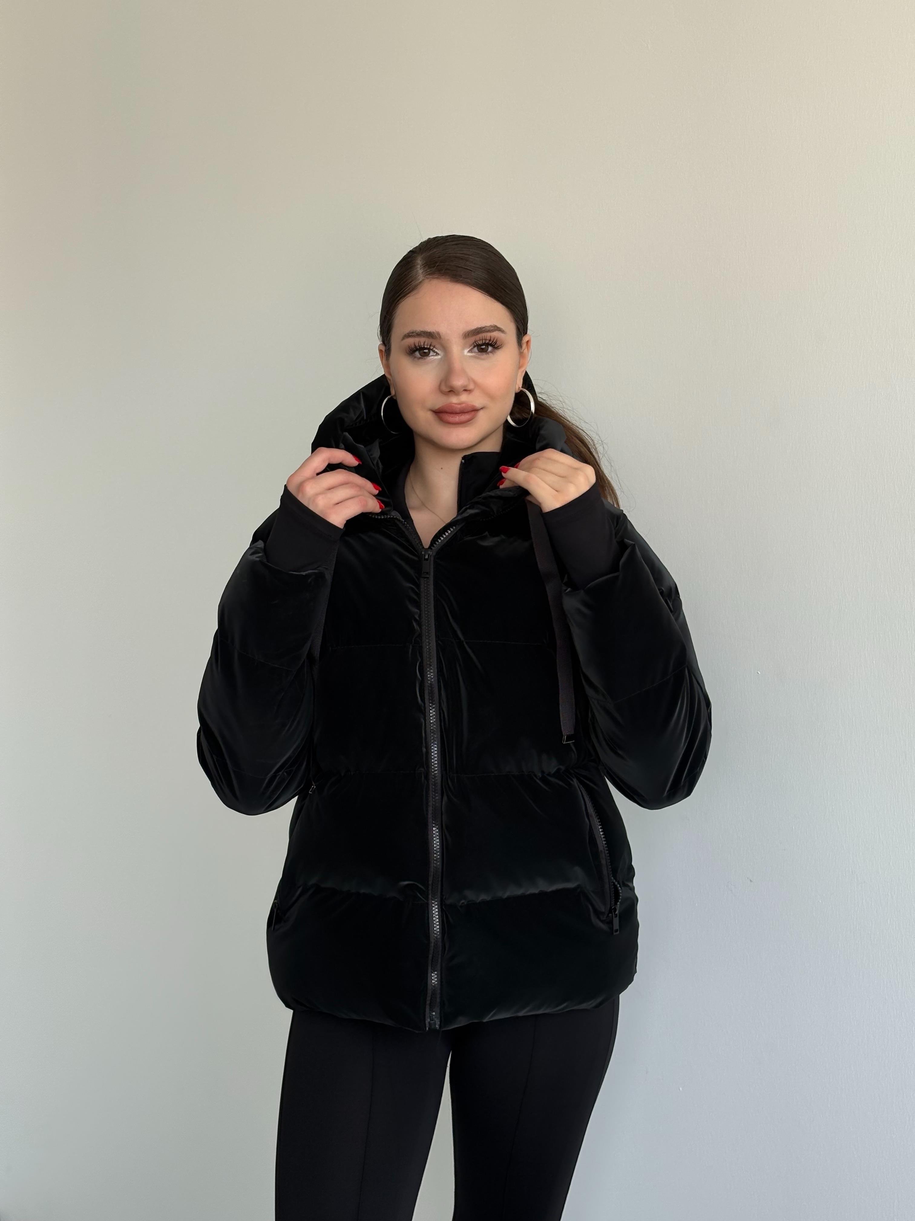 Kapuşonlu Şişme Mont