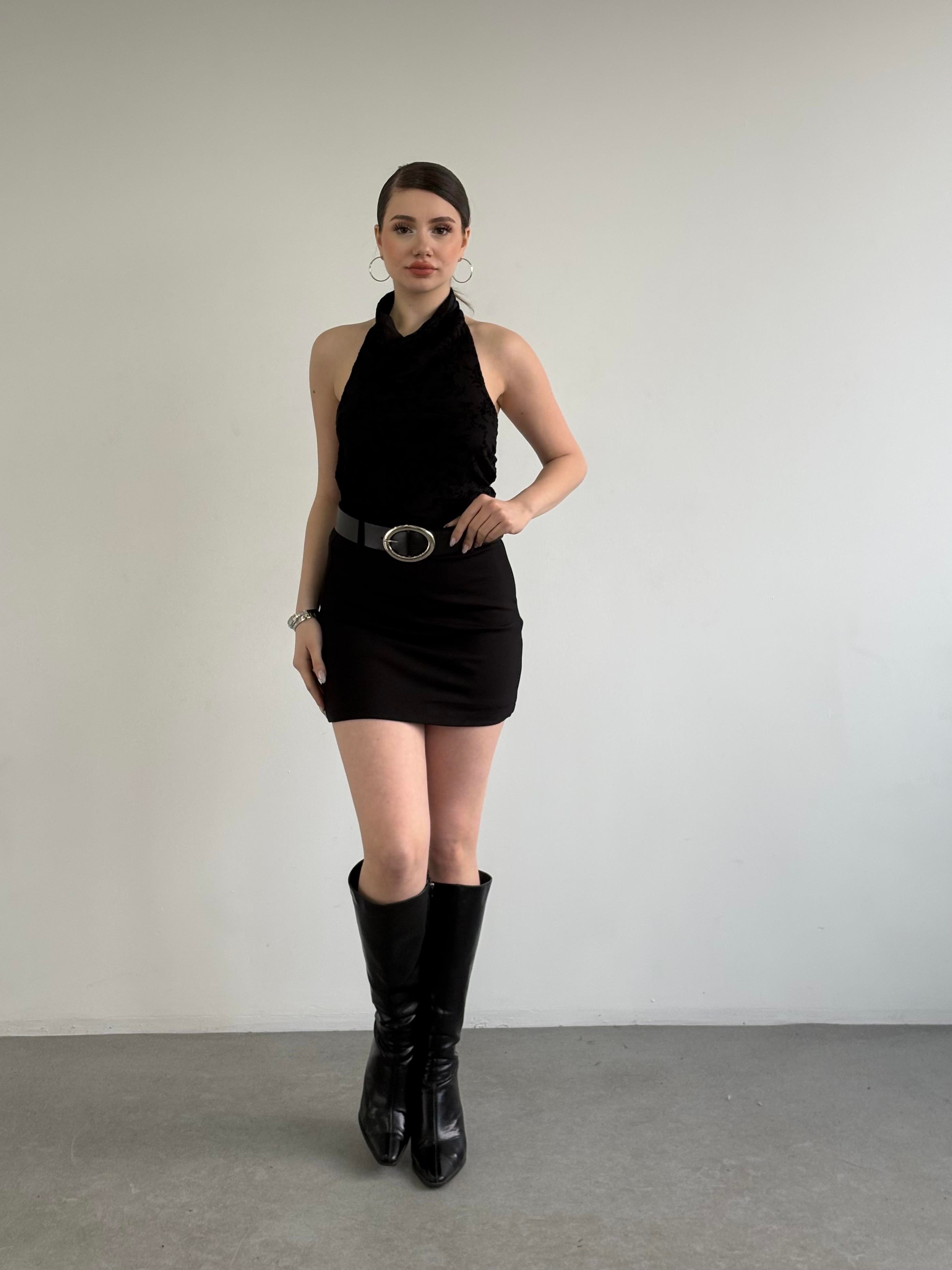 Kemerli İçi Şort Etek