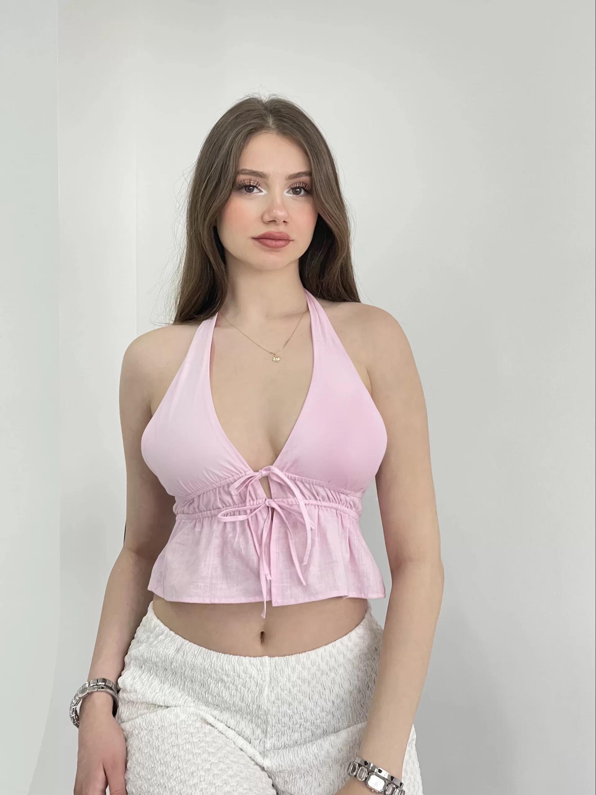 Keten Bağlamalı Crop